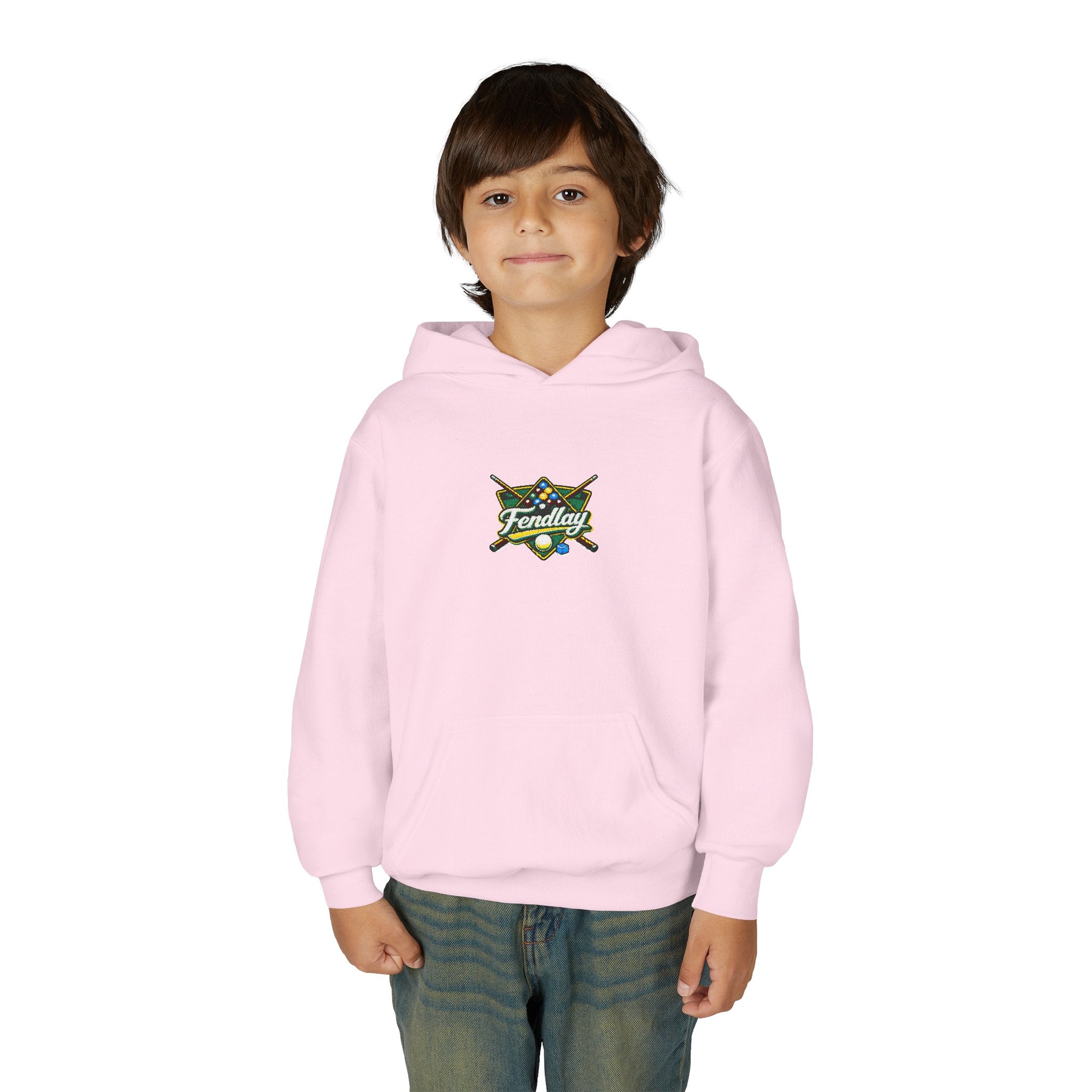 Fendlay Logo Youth Hoodie | Sports Team Emblem