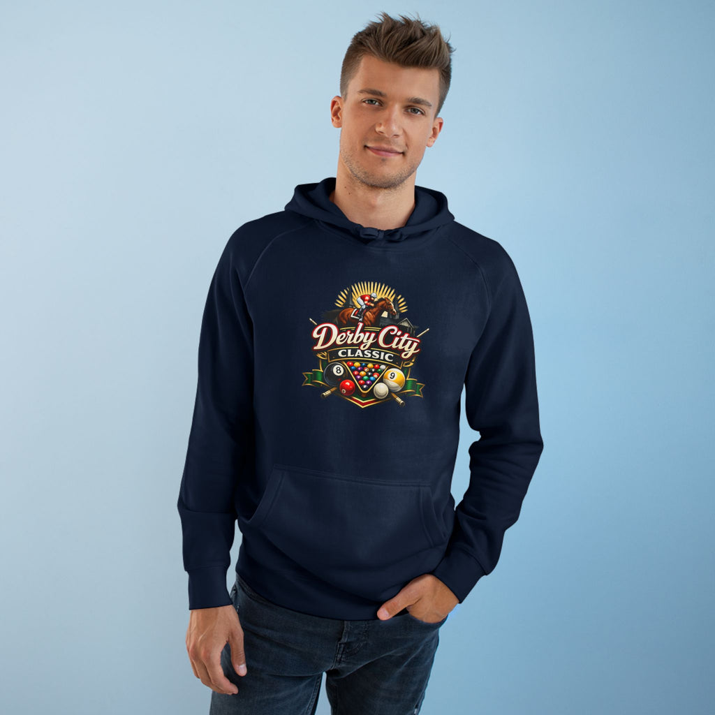 Derby City Classic Hoodie — Retro Horseshoe Horse Racing Logo