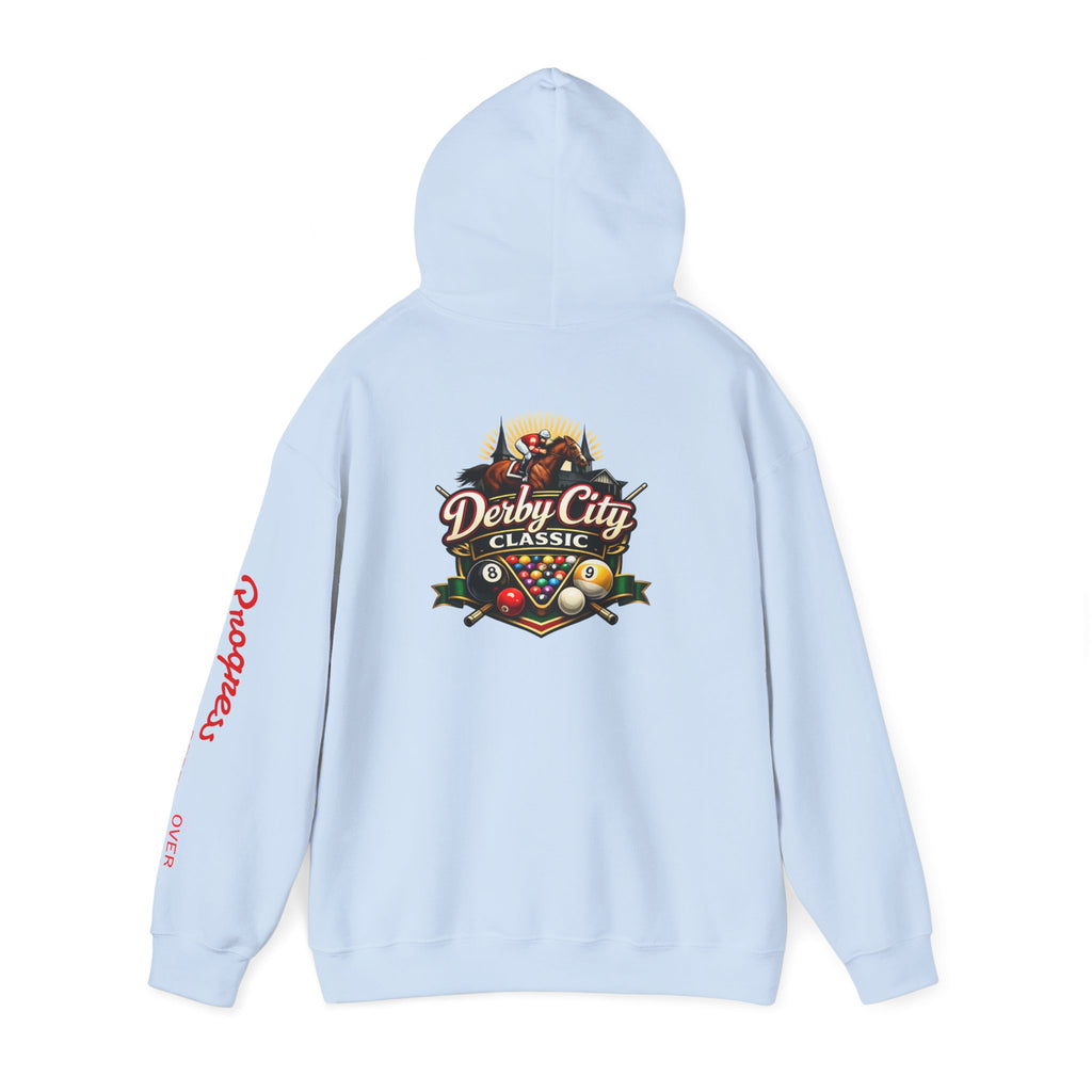 Fendlay Derby City Classic Custom Logo Pool Logo Hoodie | Pool Player Photo Embroidery