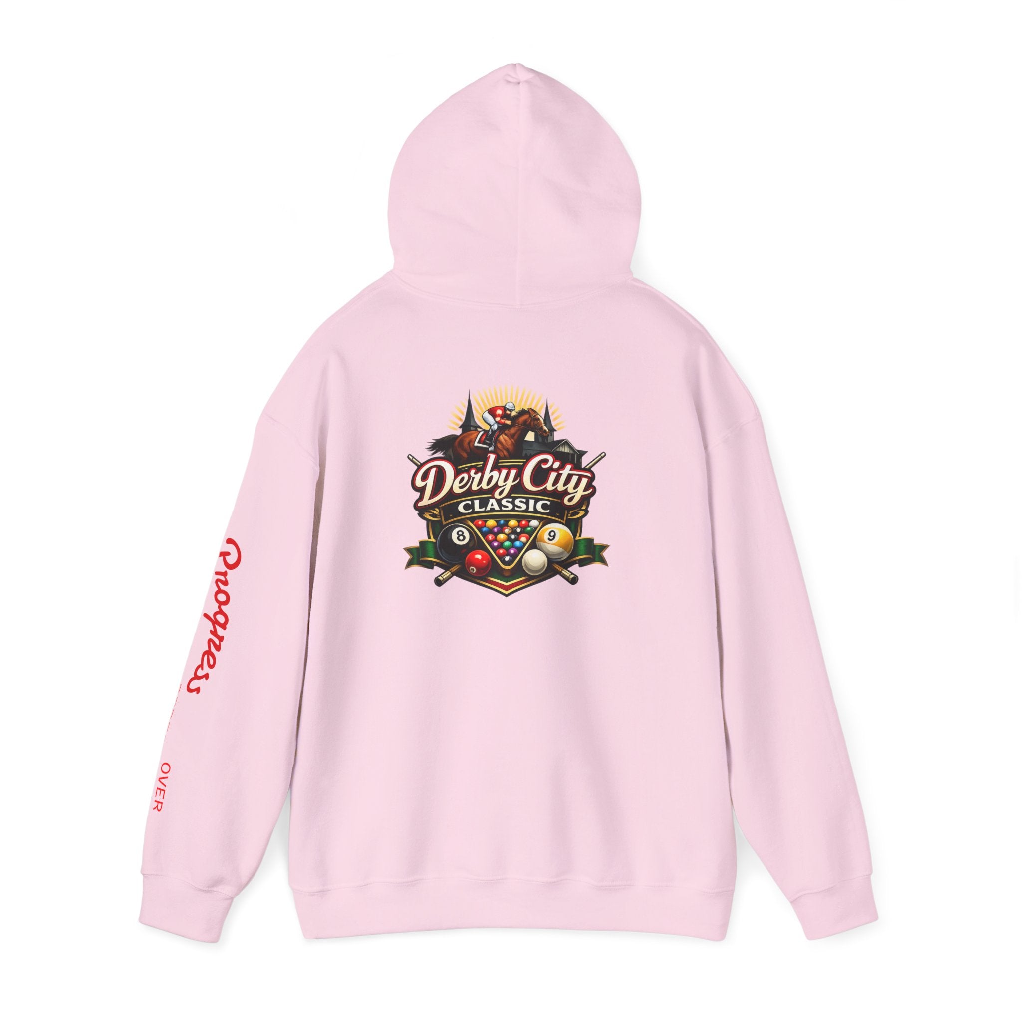 Fendlay Derby City Classic Custom Logo Pool Logo Hoodie | Pool Player Photo Embroidery
