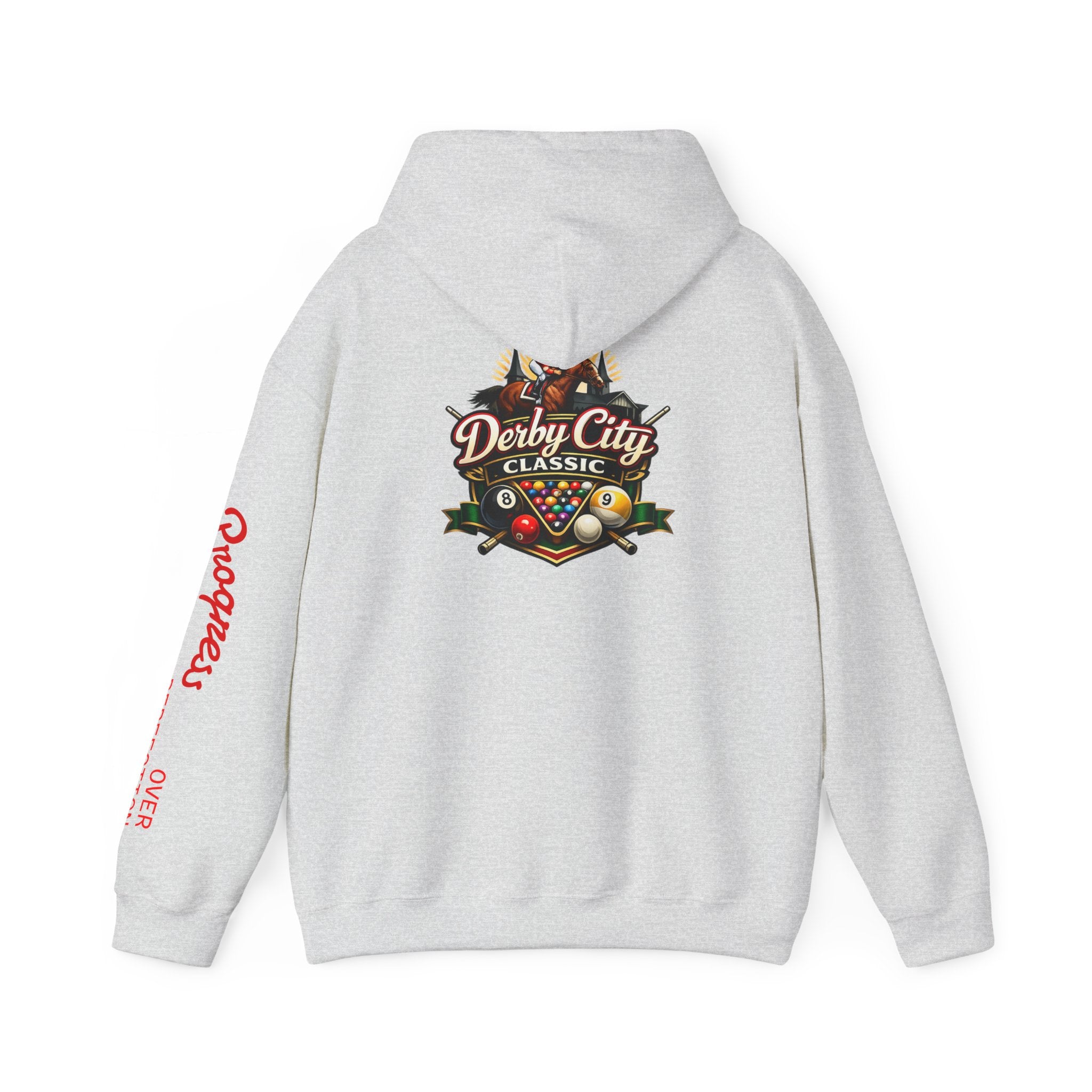 Fendlay Derby City Classic Custom Logo Pool Logo Hoodie | Pool Player Photo Embroidery