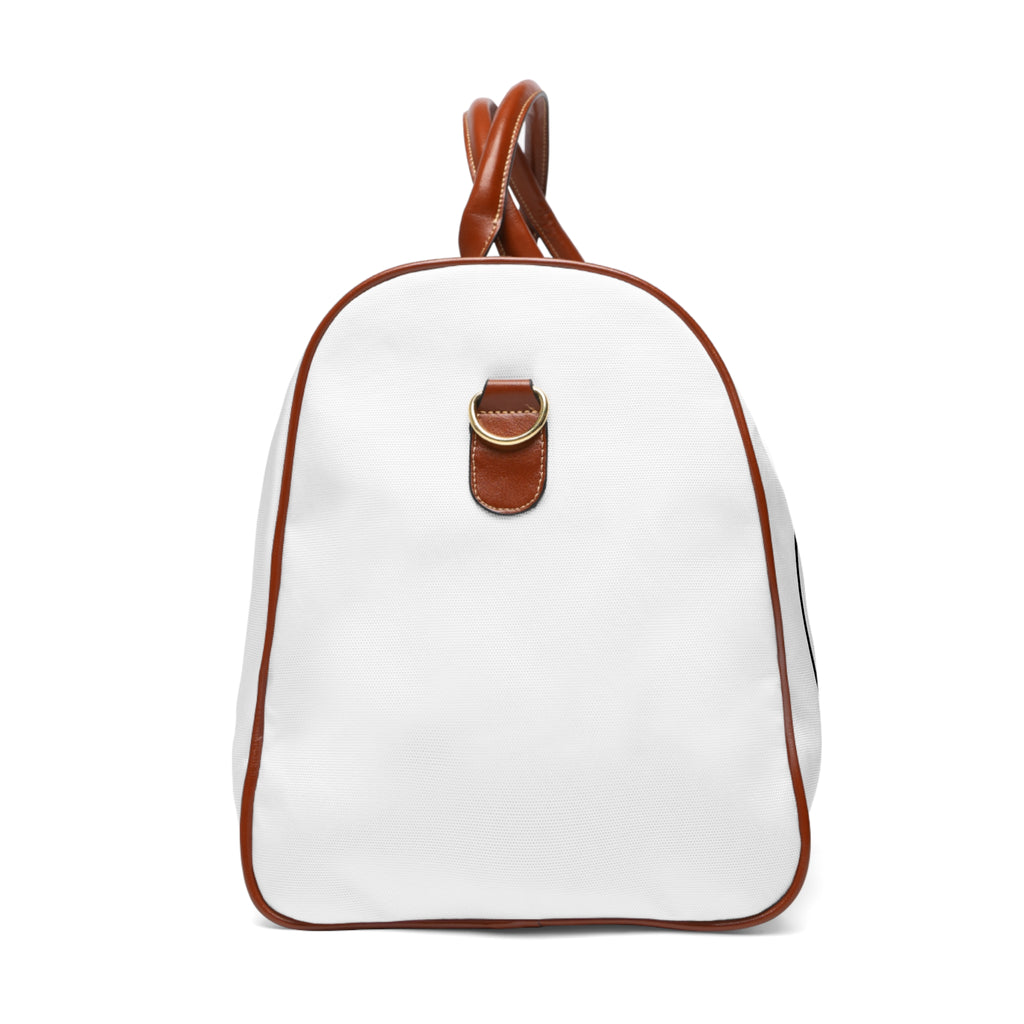 FENDLAY logo repeat Waterproof Travel Bag | Monogram duffel, Leather trim