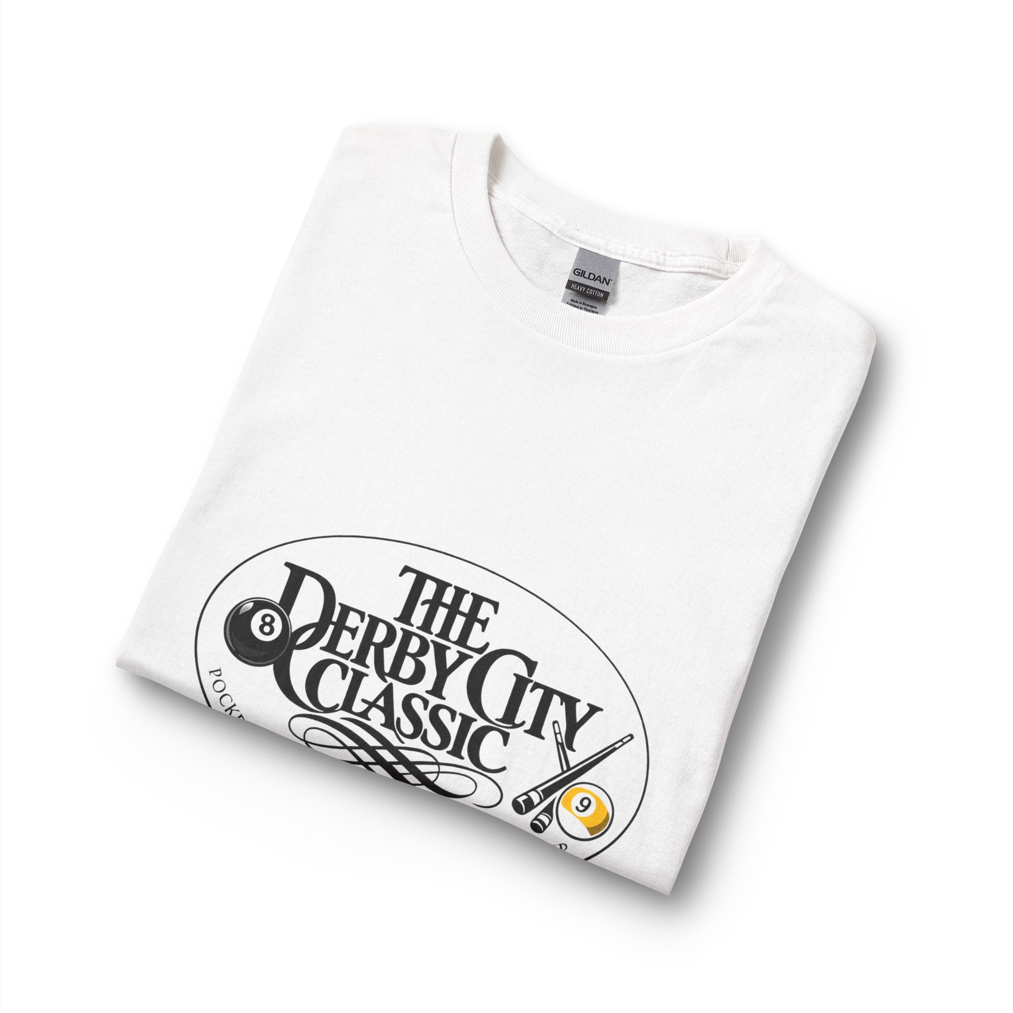 Derby City Classic logo Long Sleeve Shirt | Bowling 8-Ball Cue Tournament