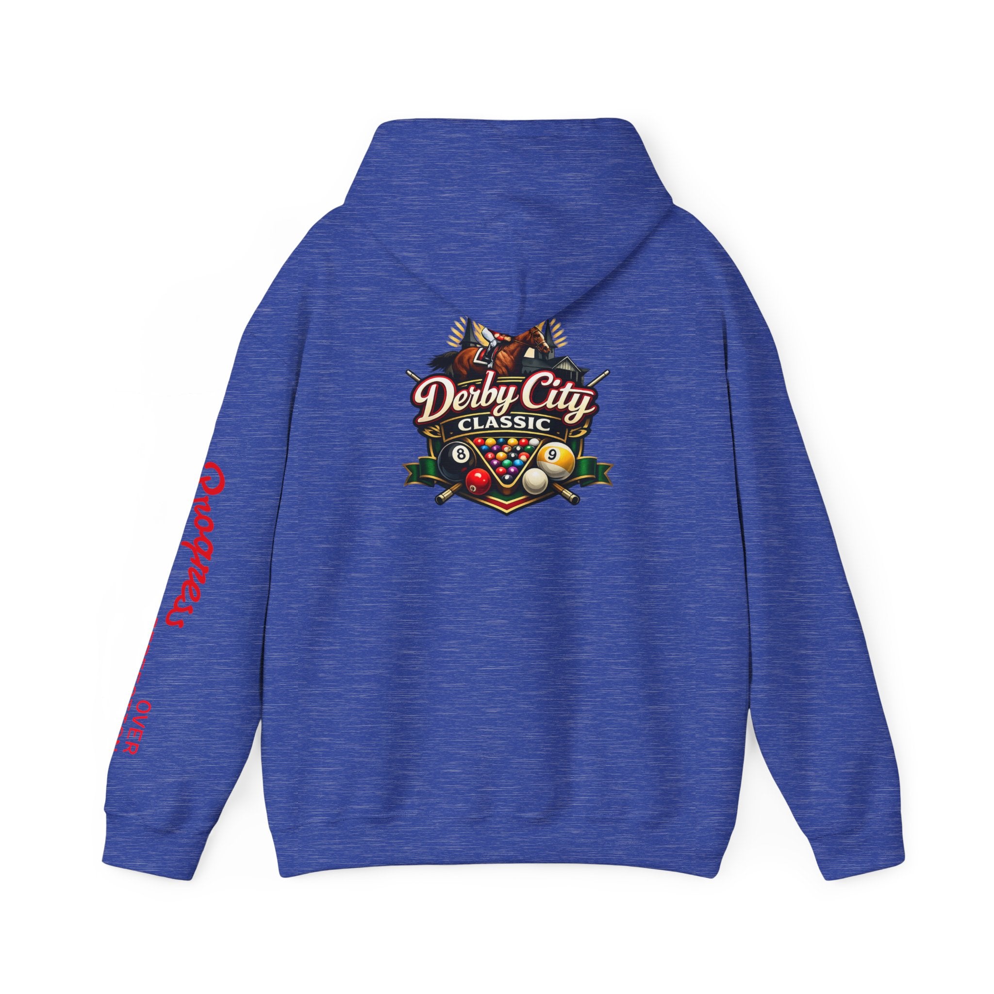 Fendlay Derby City Classic Custom Logo Pool Logo Hoodie | Pool Player Photo Embroidery
