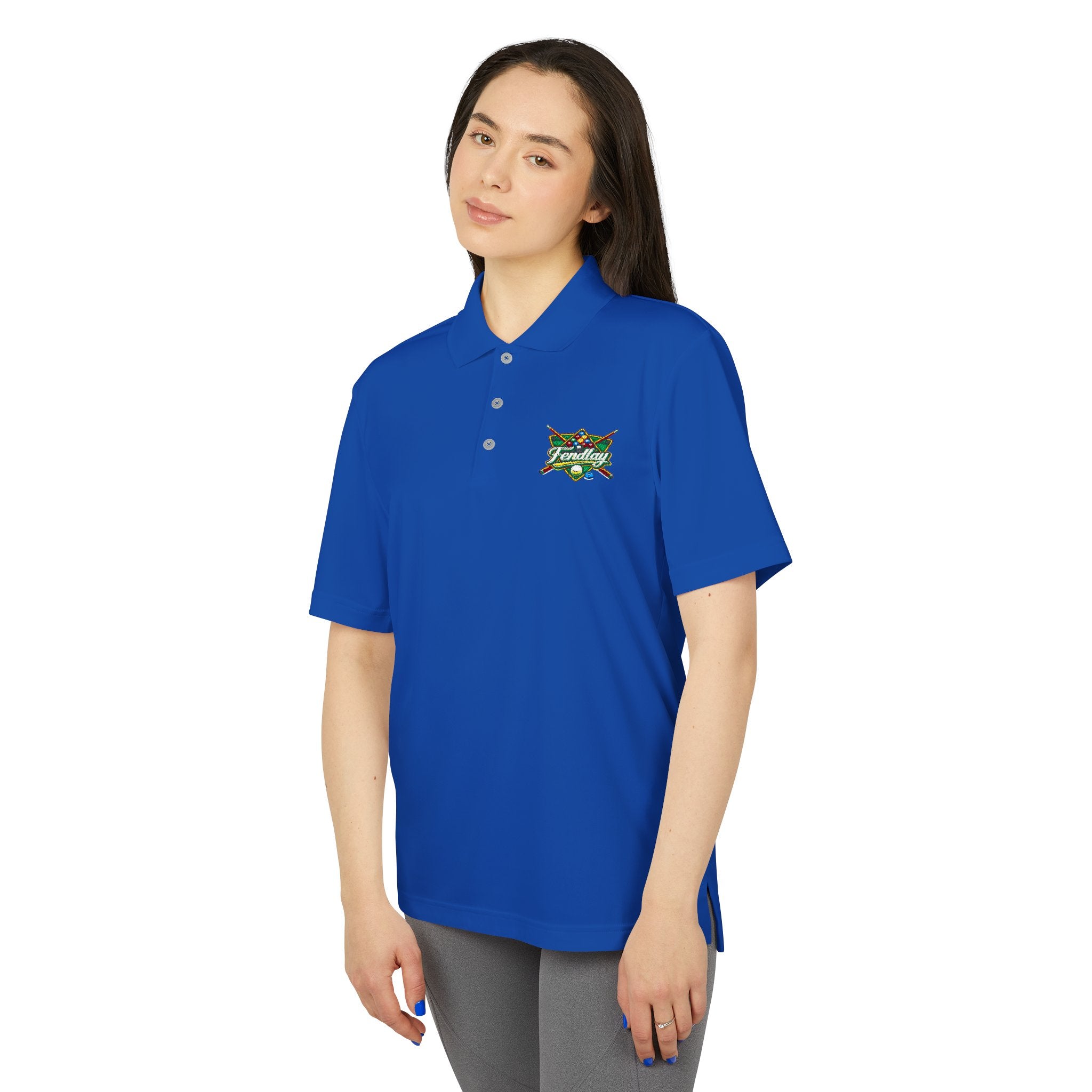 Tropical  Patch Polo | Performance Golf Shirt