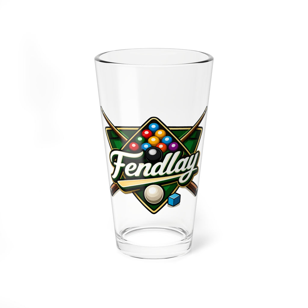 Fendlay Billiards Logo Mixing Glass, 16oz