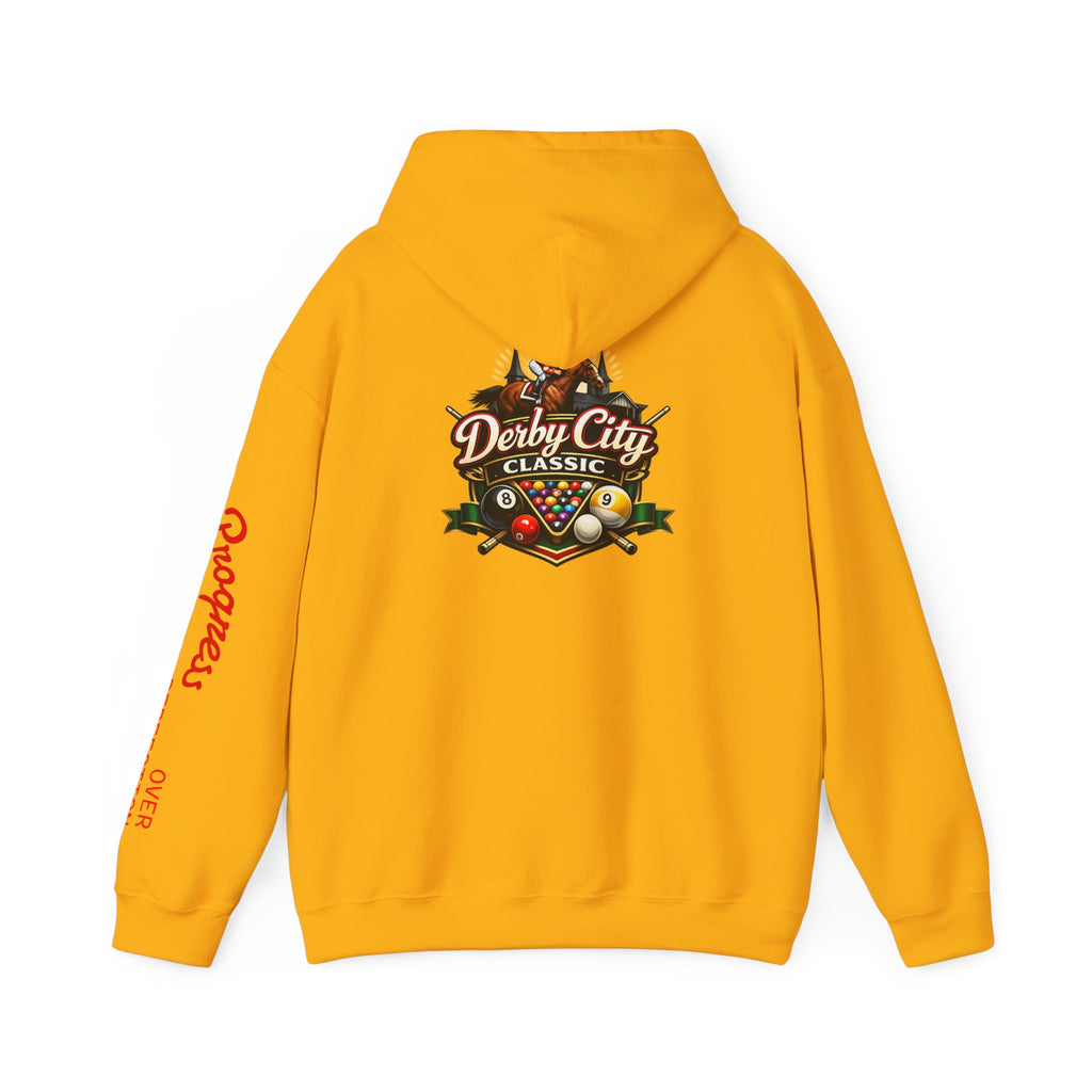 Fendlay Derby City Classic Custom Logo Pool Logo Hoodie | Pool Player Photo Embroidery
