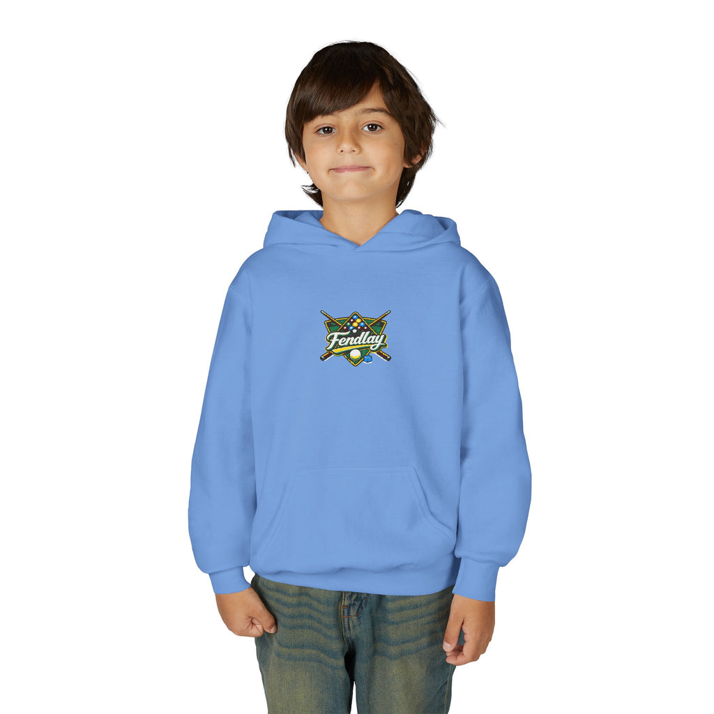 Fendlay Logo Youth Hoodie | Sports Team Emblem