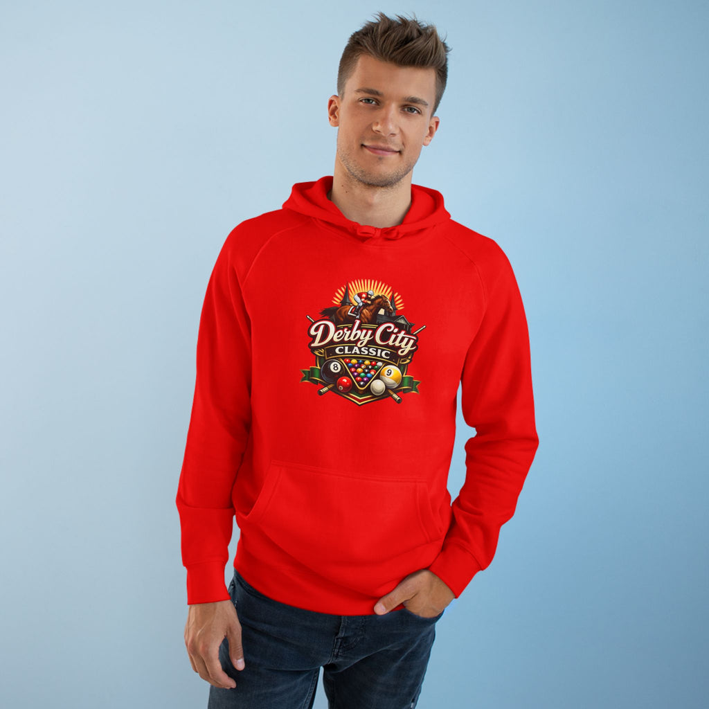 Derby City Classic Hoodie — Retro Horseshoe Horse Racing Logo