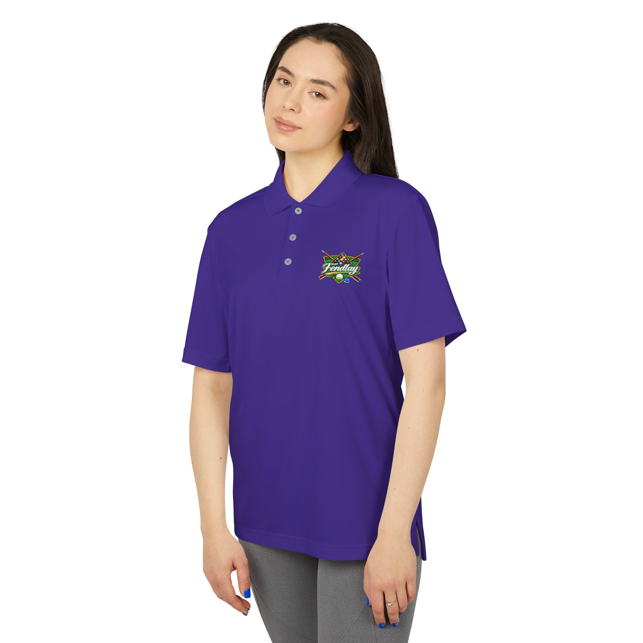 Tropical  Patch Polo | Performance Golf Shirt