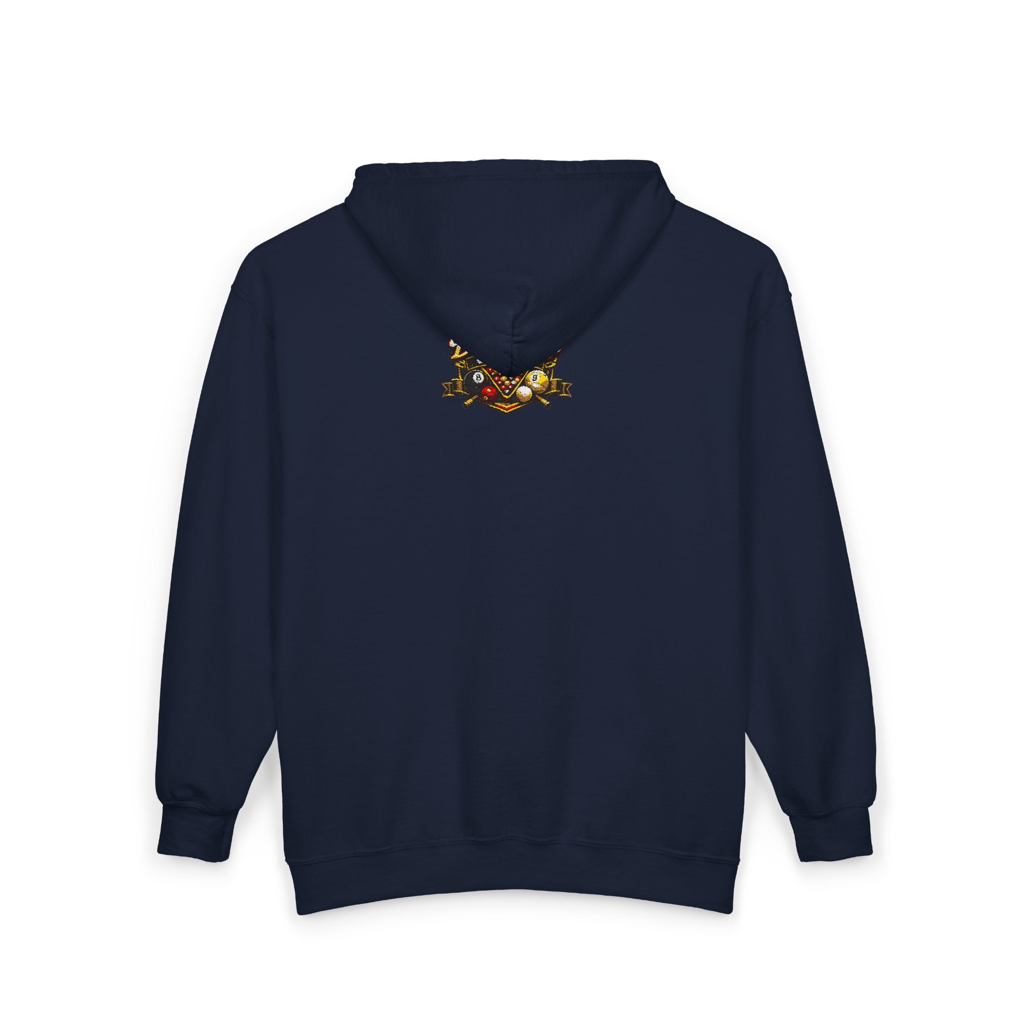 Fendlay/ Custom Derby logo Pool Player Hoodie | Full Zip Hooded Sweatshirt