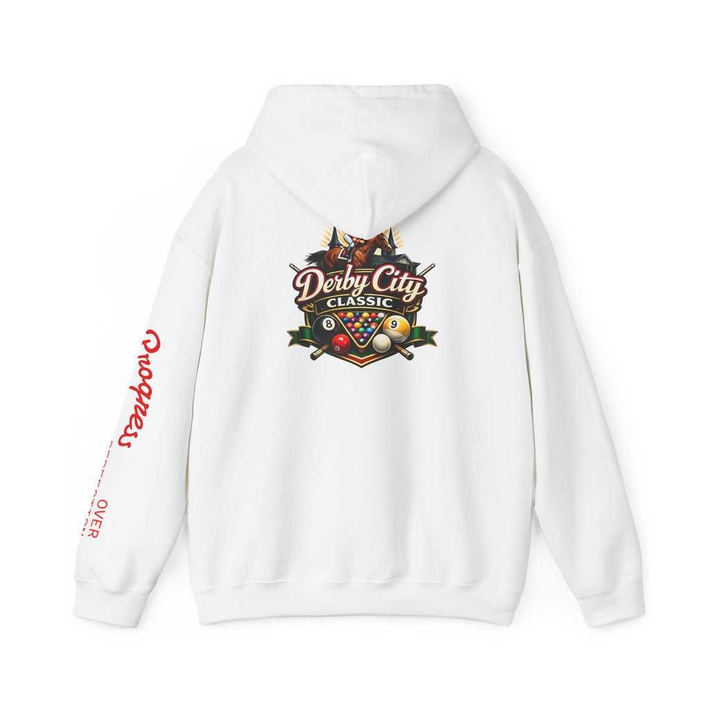 Fendlay Derby City Classic Custom Logo Pool Logo Hoodie | Pool Player Photo Embroidery