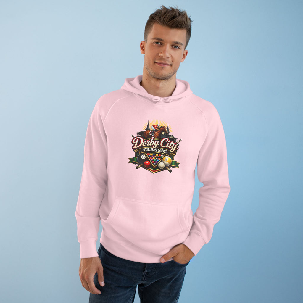 Derby City Classic Hoodie — Retro Horseshoe Horse Racing Logo