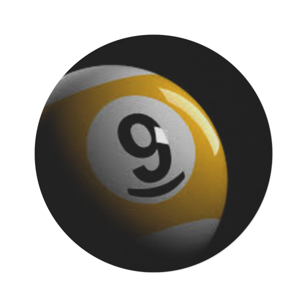 9 Ball Round Rug