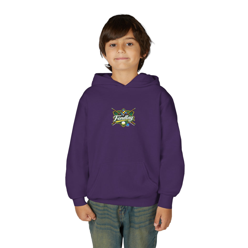 Fendlay Logo Youth Hoodie | Sports Team Emblem