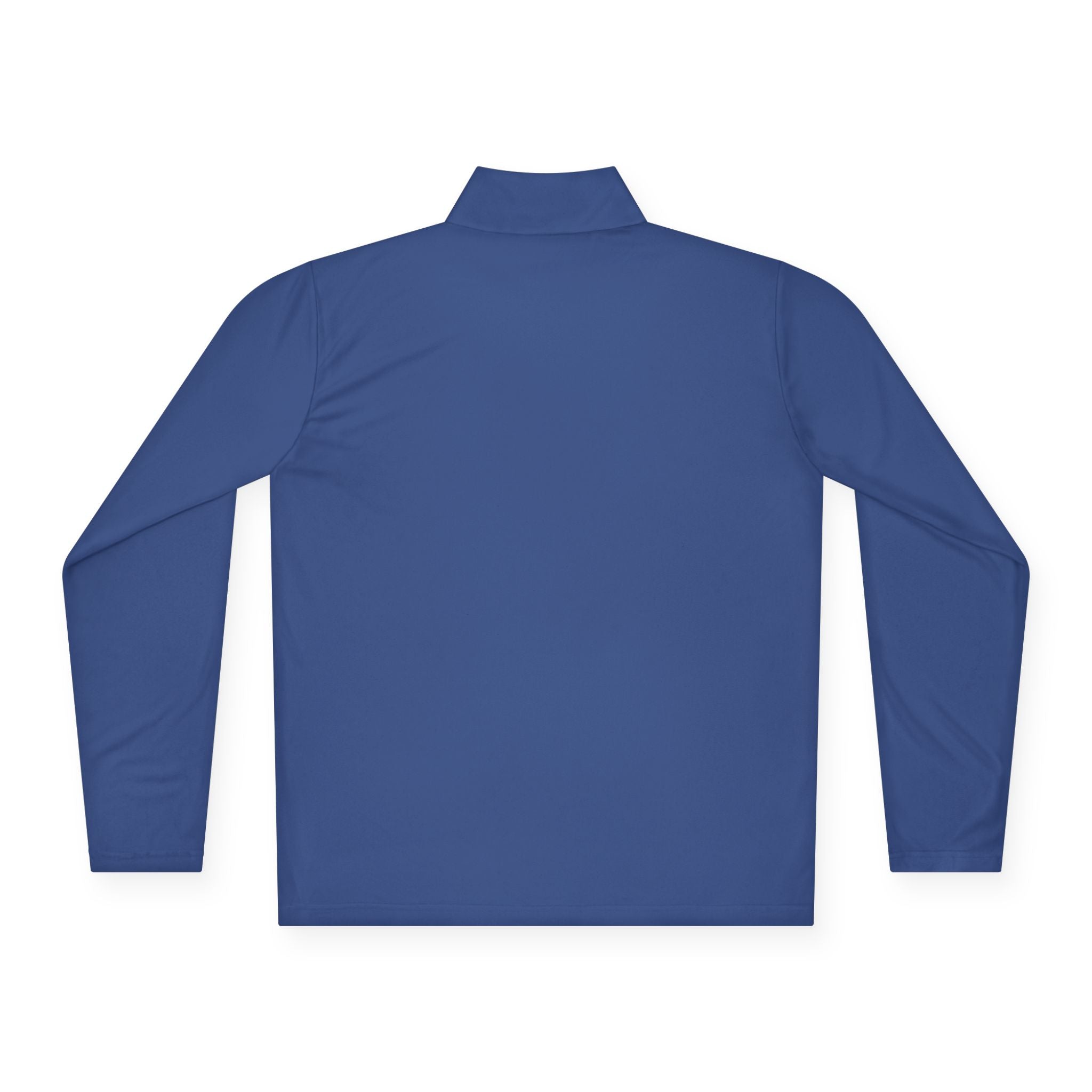 Wave Heart Logo Quarter-Zip Pullover | Minimal Script Chest Print