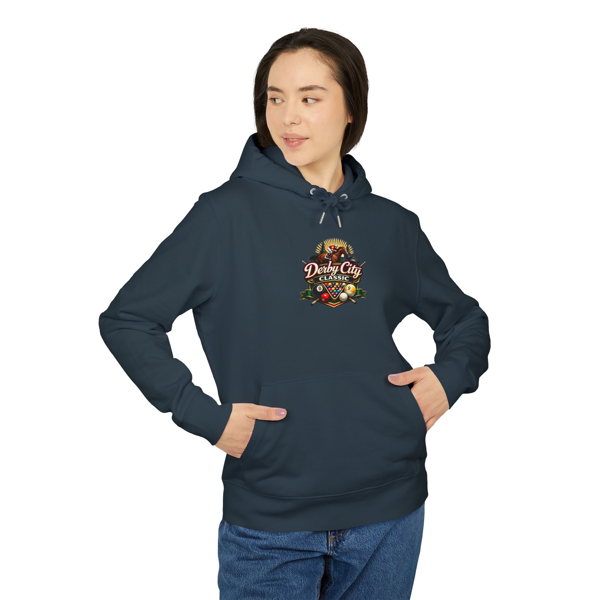 Derby City Classic Hoodie — Retro Logo Pullover for Basketball Fans