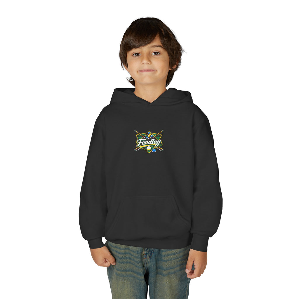 Fendlay Logo Youth Hoodie | Sports Team Emblem