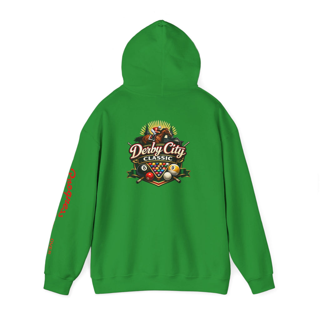 Fendlay Derby City Classic Custom Logo Pool Logo Hoodie | Pool Player Photo Embroidery