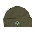 Pool Balls Cue Crossed, Cuff Beanie | Billiards Embroidered Beanie