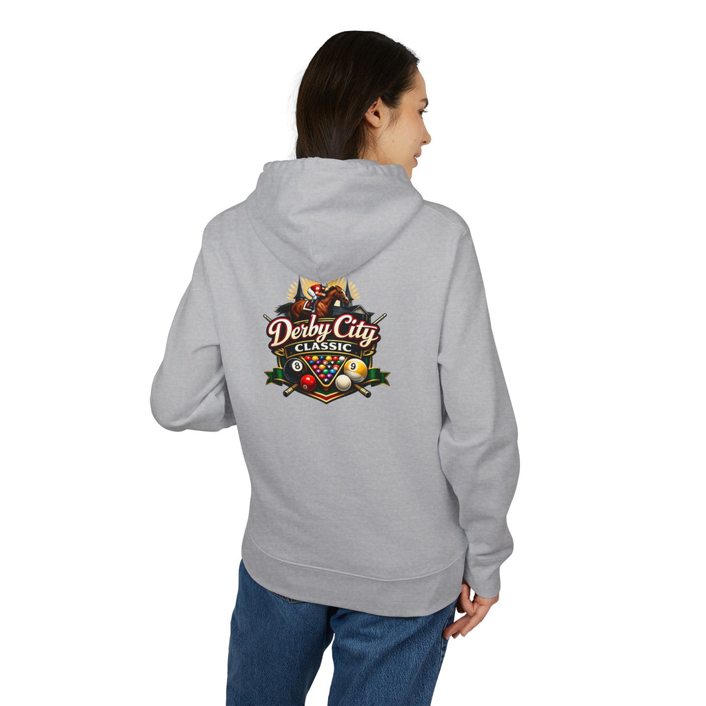 Derby City Classic Hoodie — Retro Logo Pullover for Basketball Fans