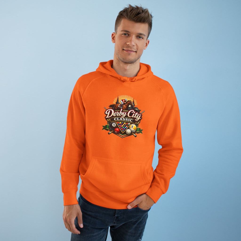 Derby City Classic Hoodie — Retro Horseshoe Horse Racing Logo