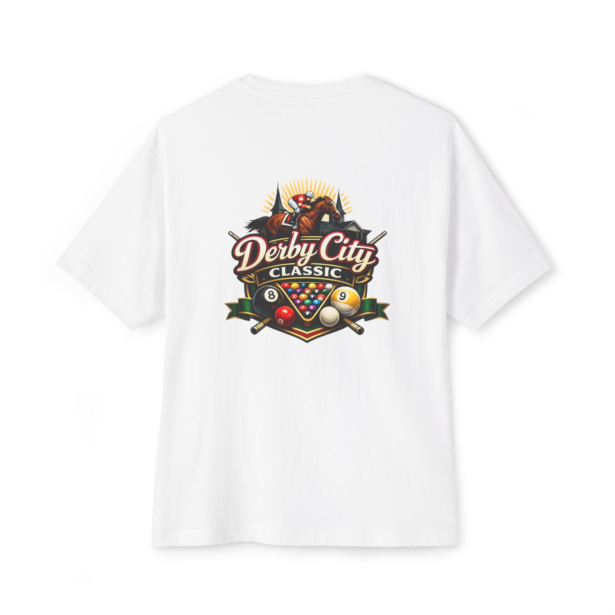 Pool Player Photo Tee | FENDLAY Back Graphic Tee