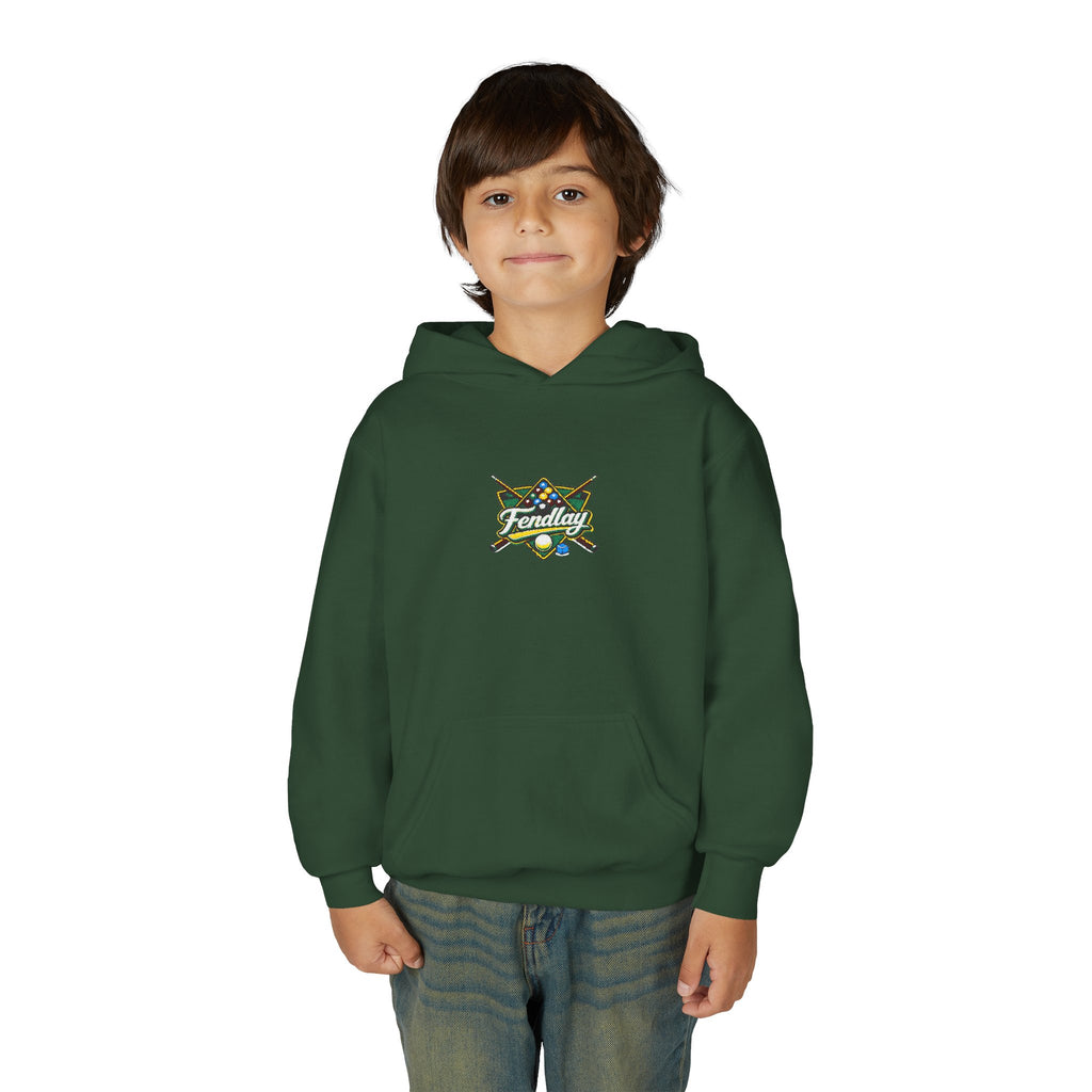 Fendlay Logo Youth Hoodie | Sports Team Emblem