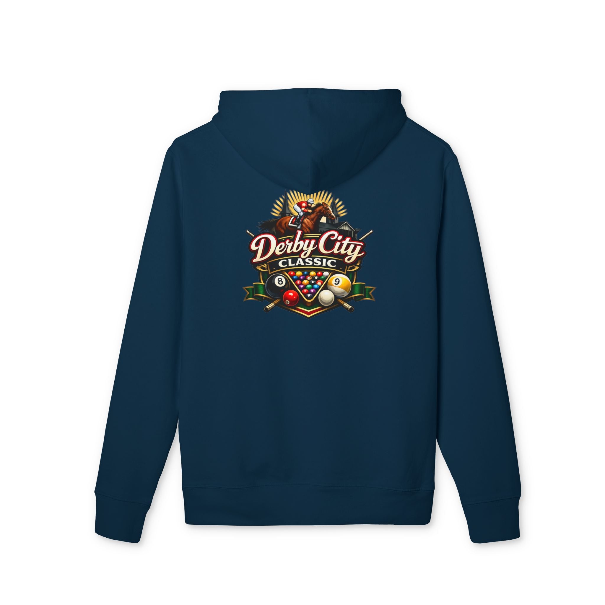 Derby City Classic Hoodie — Retro Logo Pullover for Basketball Fans