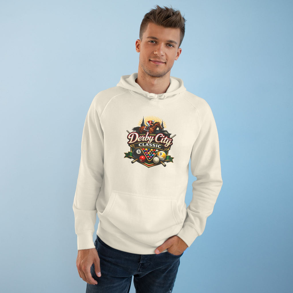 Derby City Classic Hoodie — Retro Horseshoe Horse Racing Logo
