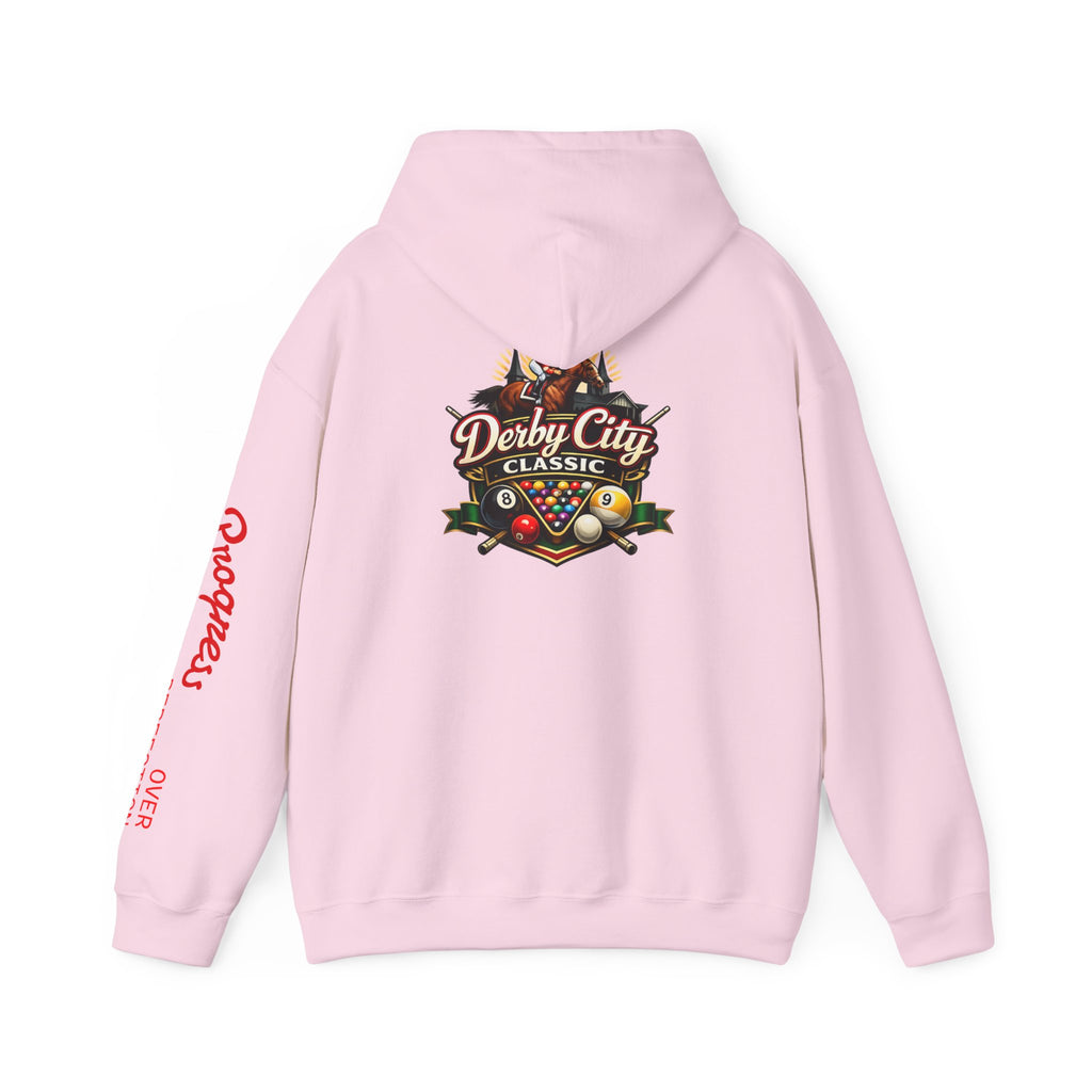 Fendlay Derby City Classic Custom Logo Pool Logo Hoodie | Pool Player Photo Embroidery