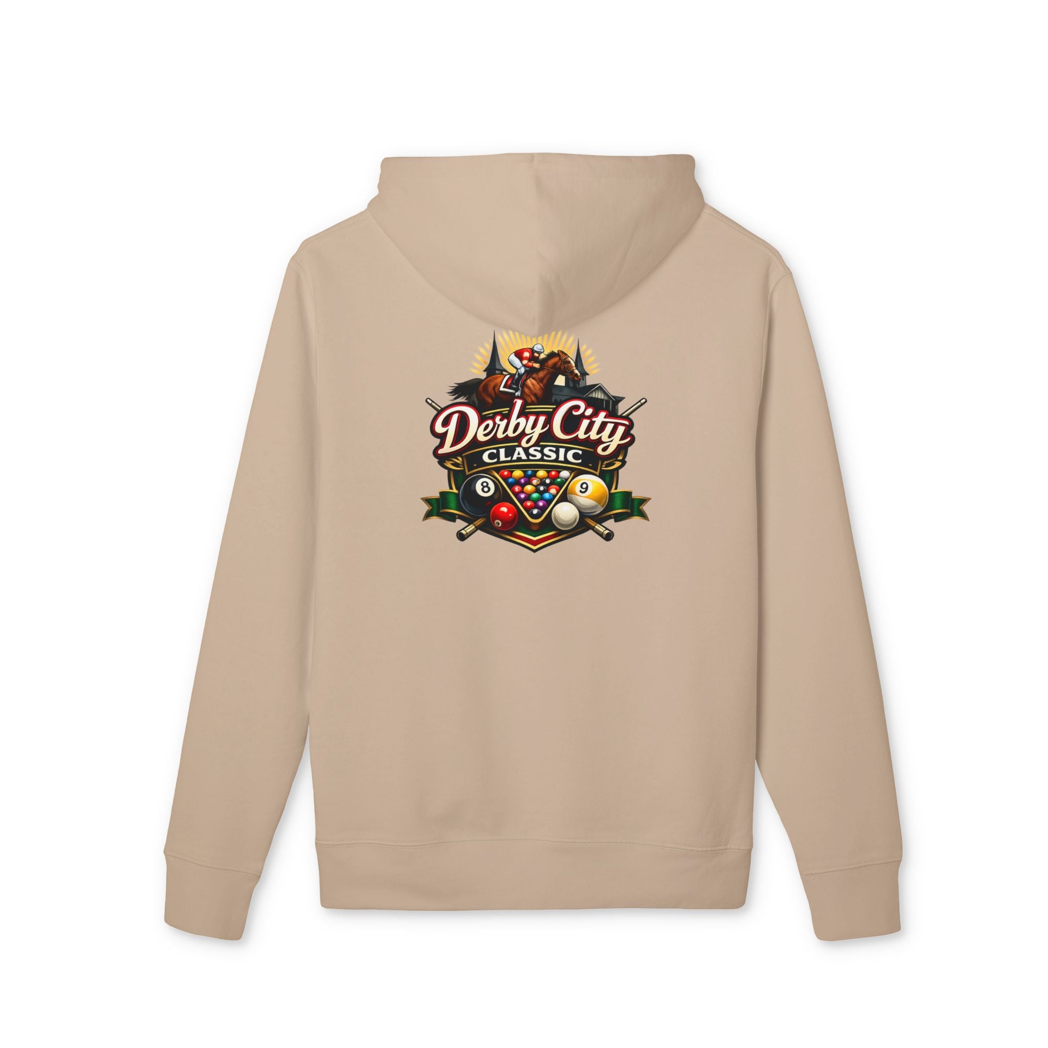 Derby City Classic Hoodie — Retro Logo Pullover for Basketball Fans