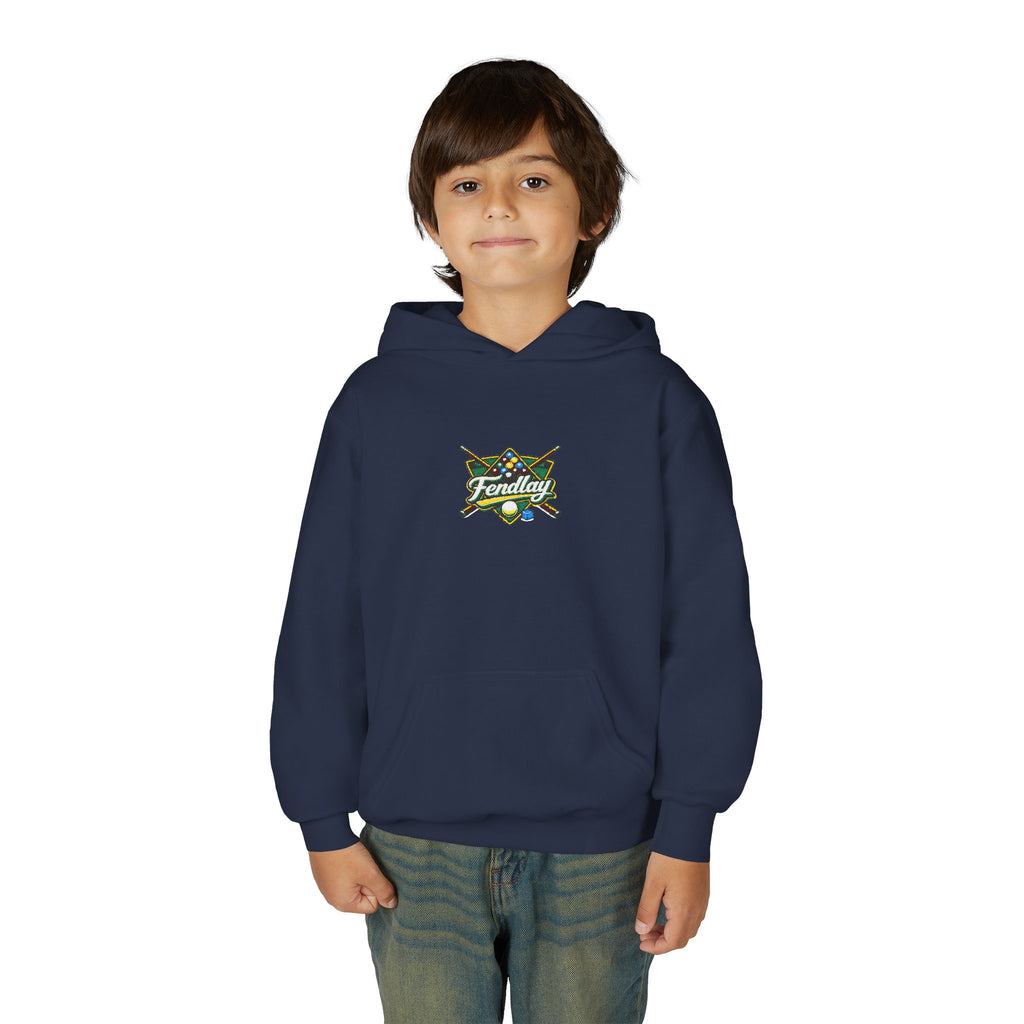 Fendlay Logo Youth Hoodie | Sports Team Emblem