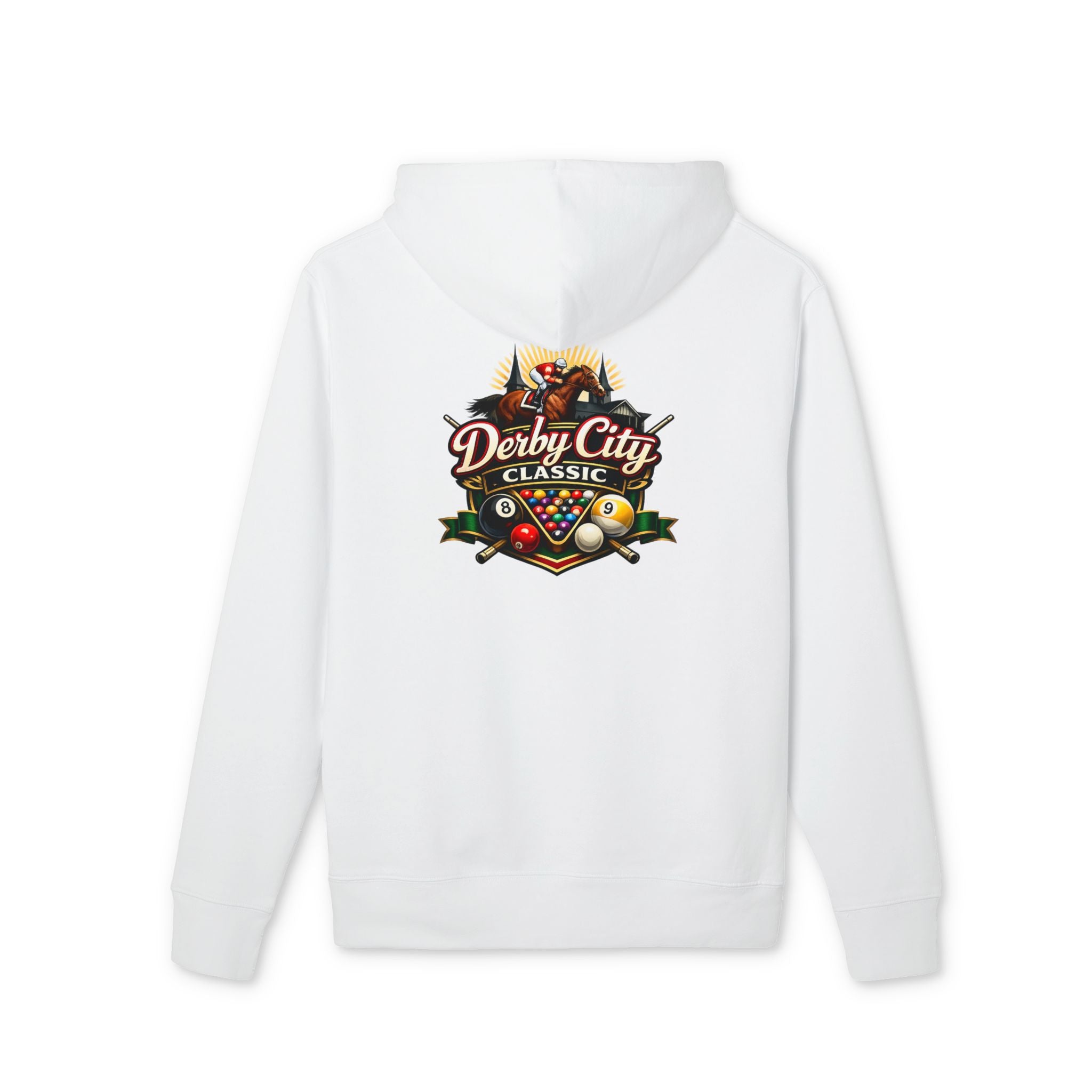 Derby City Classic Hoodie — Retro Logo Pullover for Basketball Fans