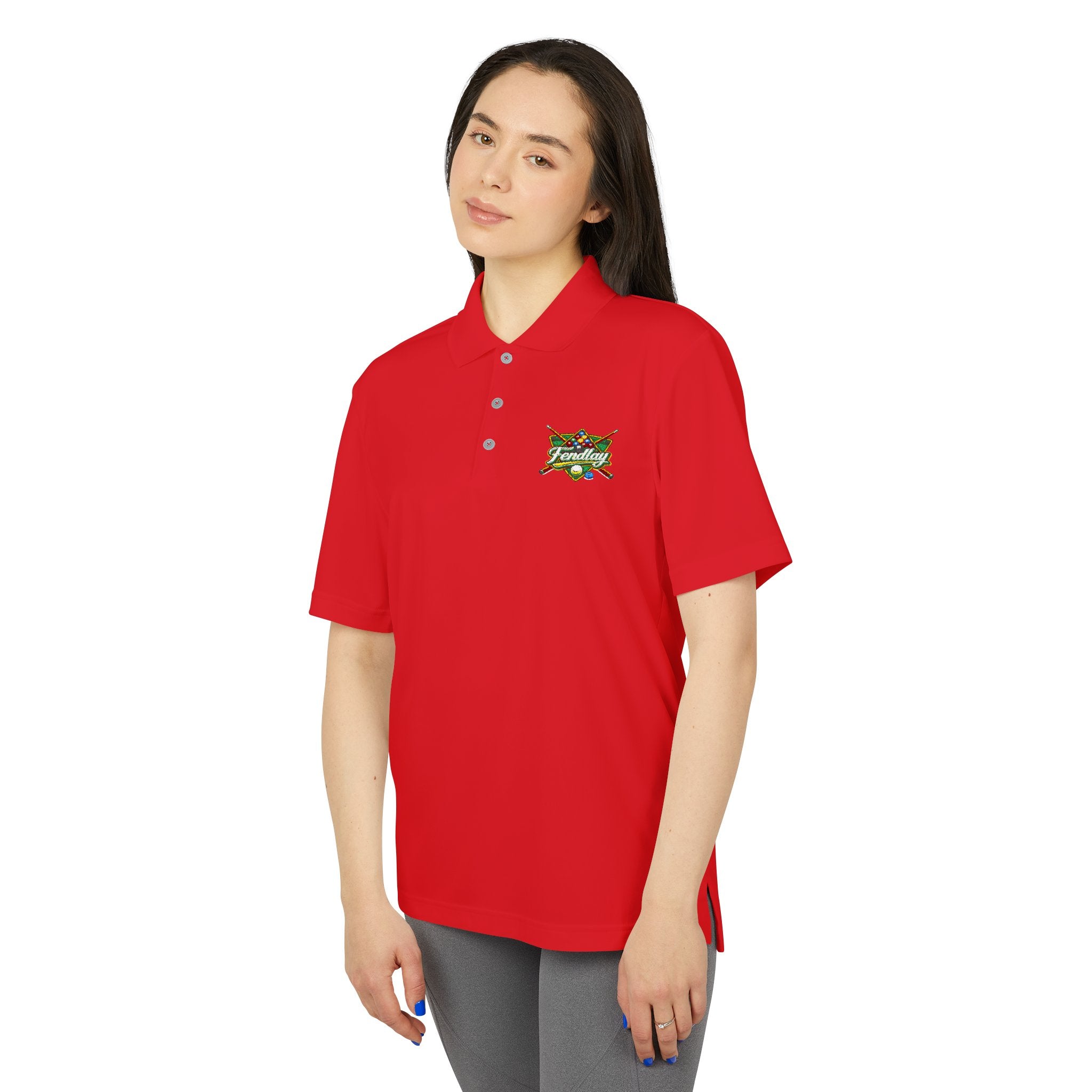 Tropical  Patch Polo | Performance Golf Shirt