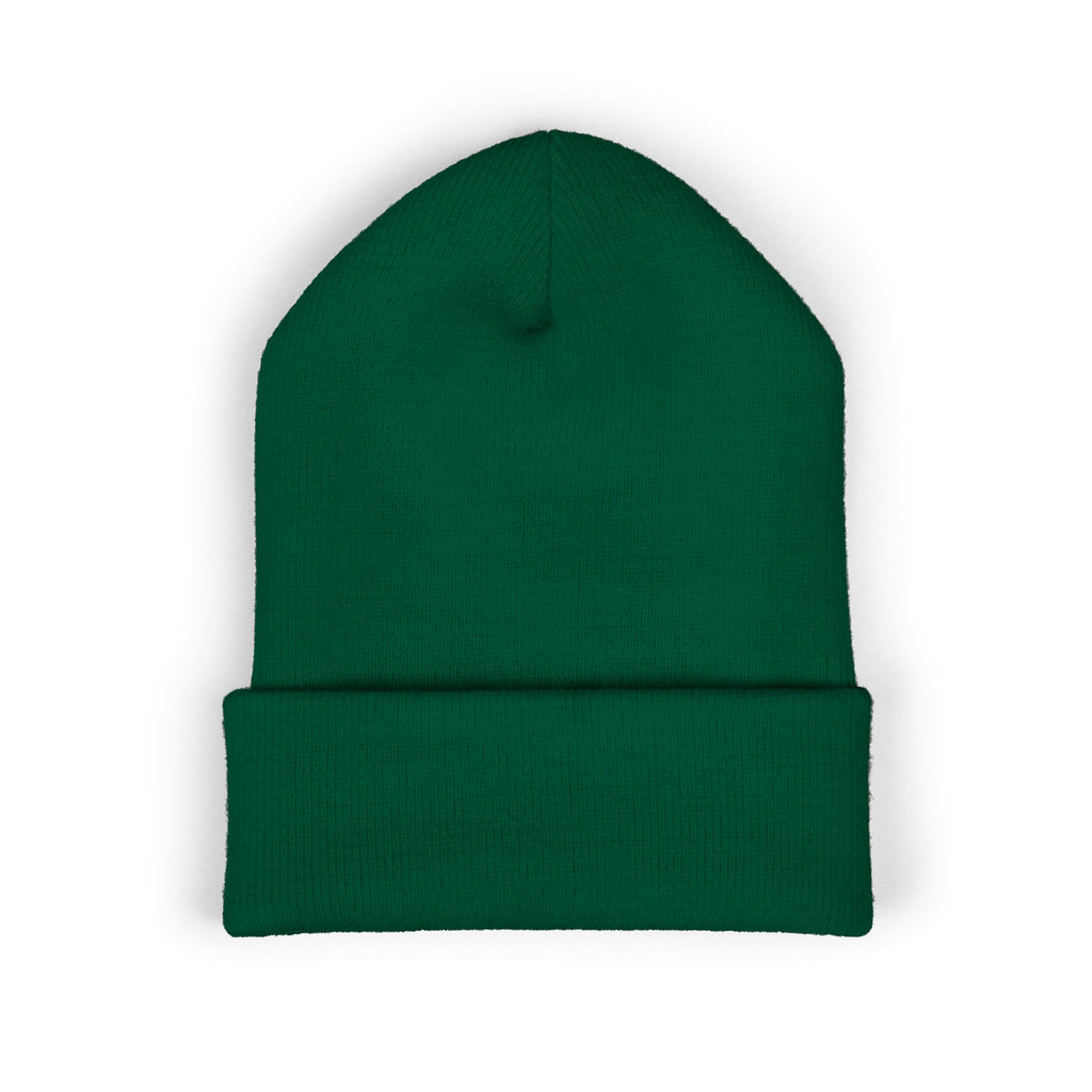 Pool Cue and 9-Ball Logo Beanie | Embroidered Cuffed Beanie
