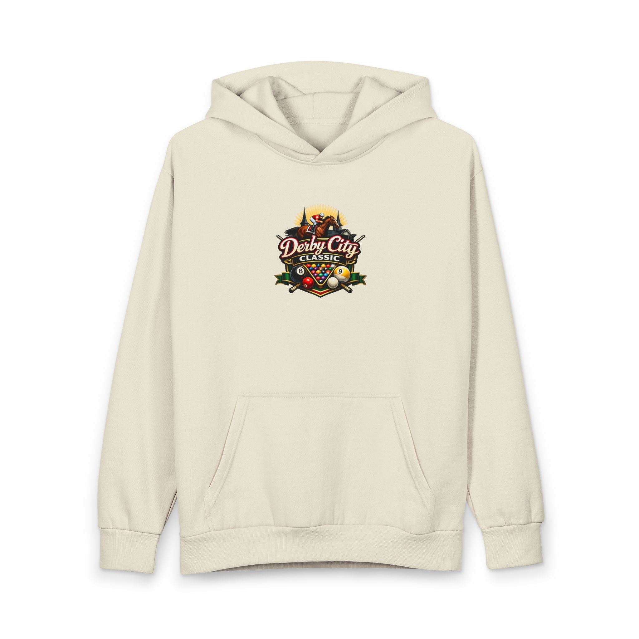 Derby City Classic Logo3 panel Hoodie | Horse Racing, Retro Badge