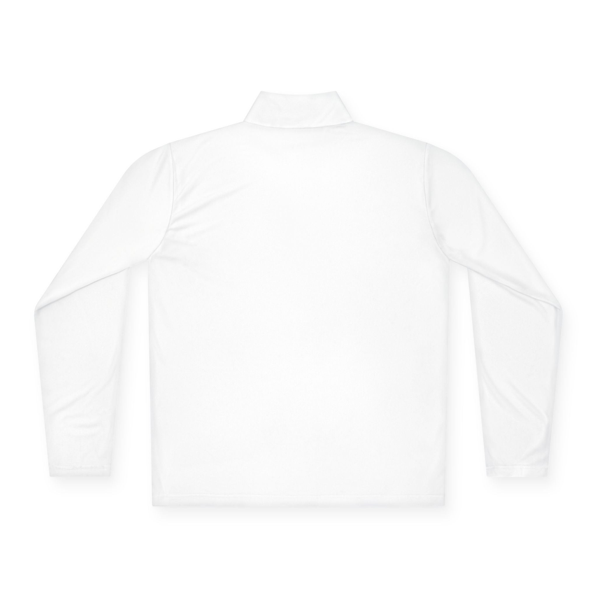 Wave Heart Logo Quarter-Zip Pullover | Minimal Script Chest Print