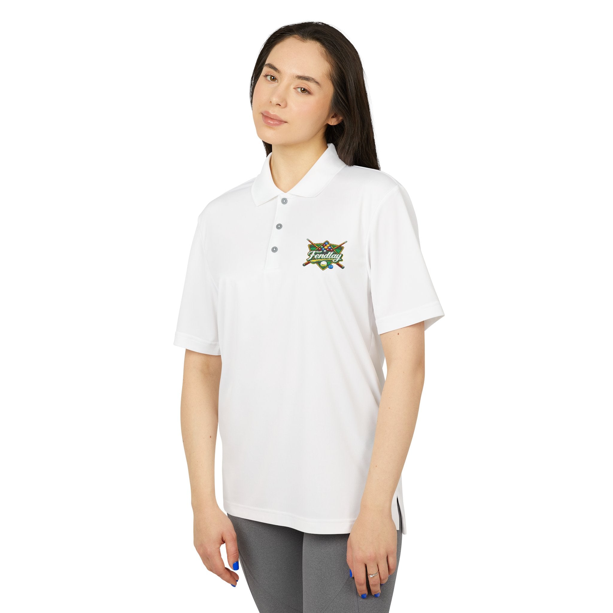Tropical  Patch Polo | Performance Golf Shirt