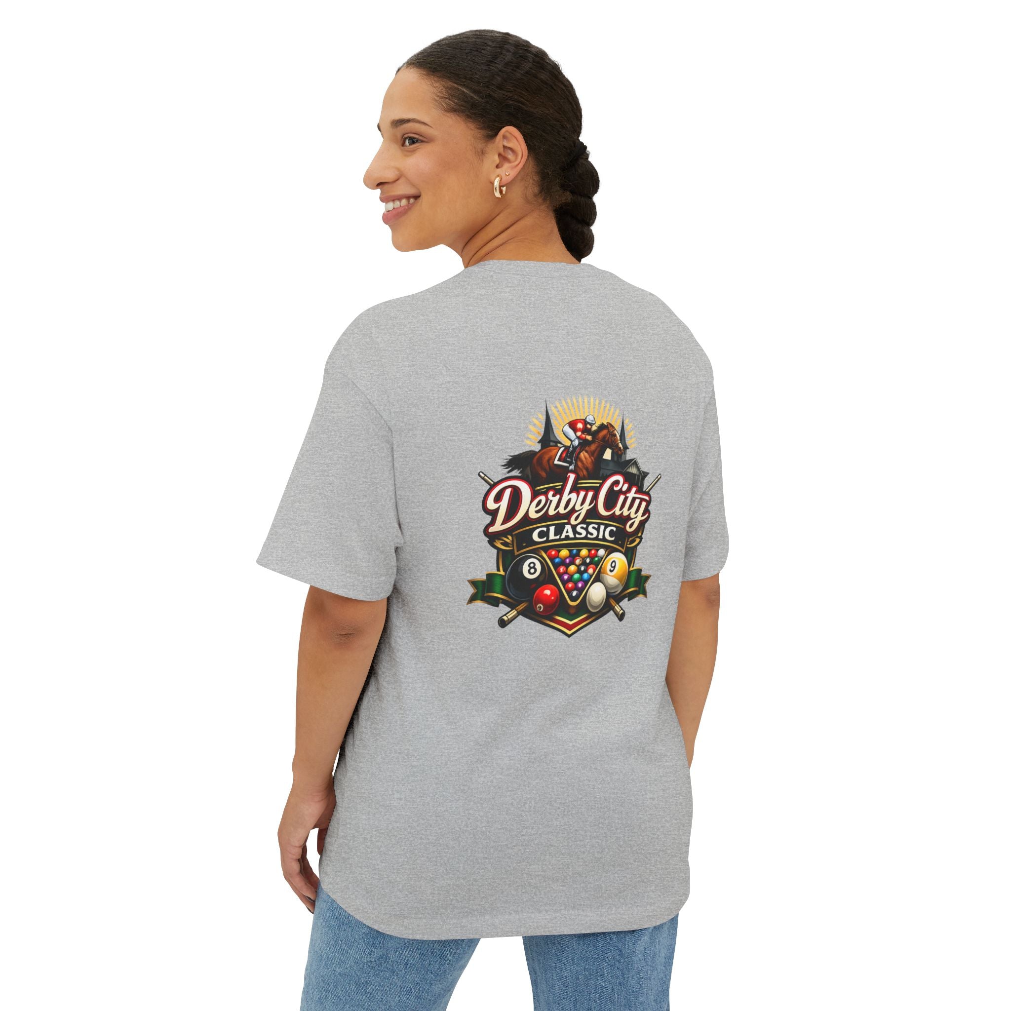 Pool Player Photo Tee | FENDLAY Back Graphic Tee