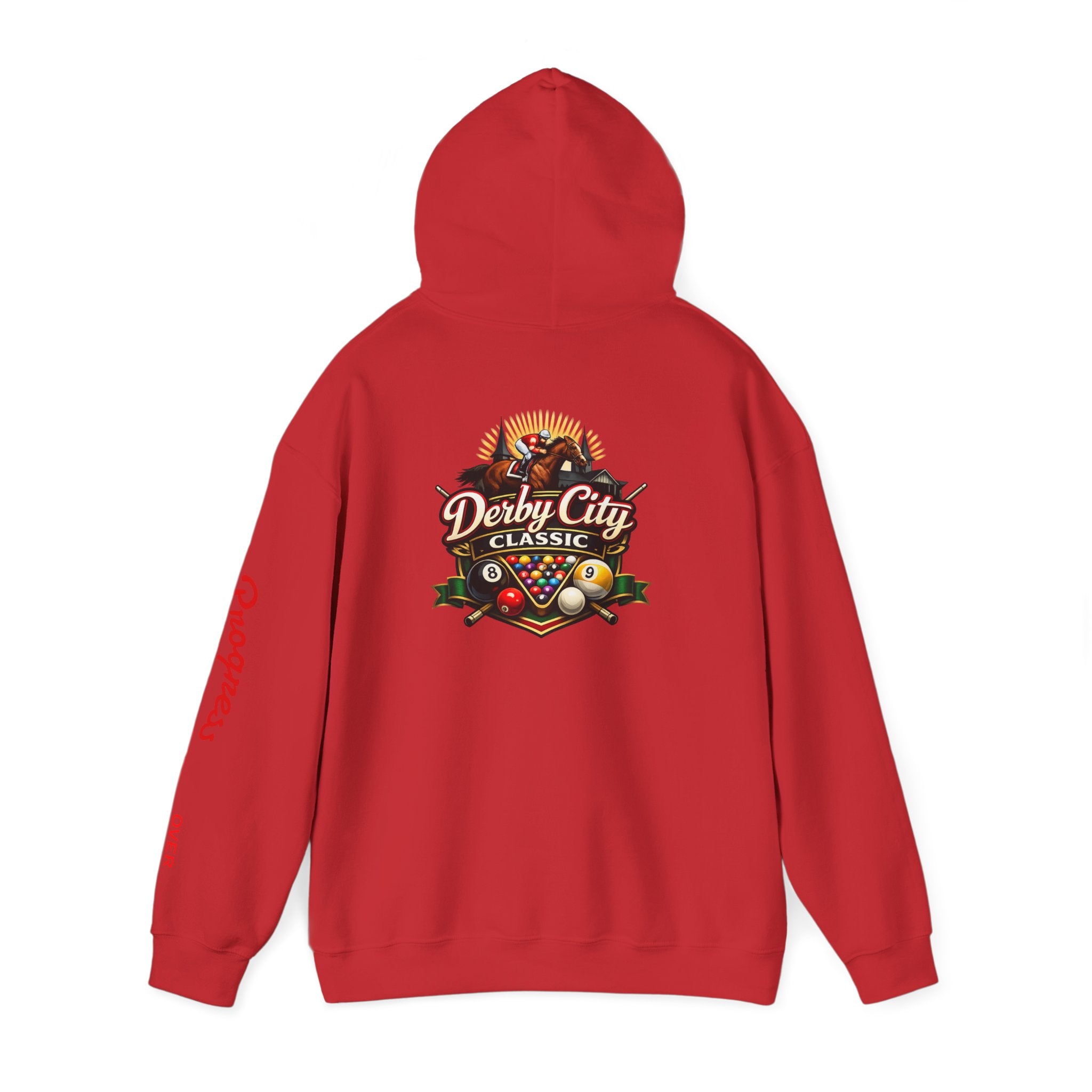 Fendlay Derby City Classic Custom Logo Pool Logo Hoodie | Pool Player Photo Embroidery
