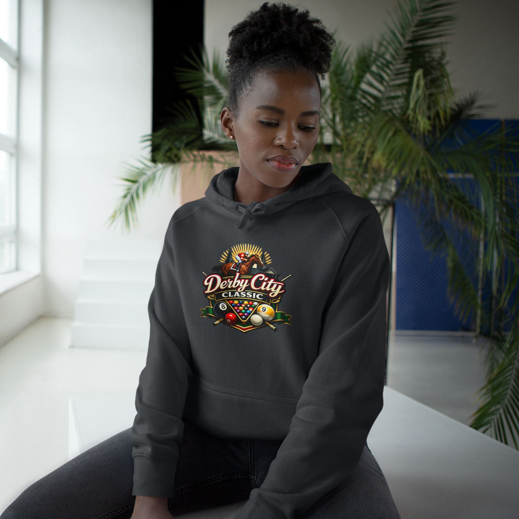 Derby City Classic Hoodie — Retro Horseshoe Horse Racing Logo
