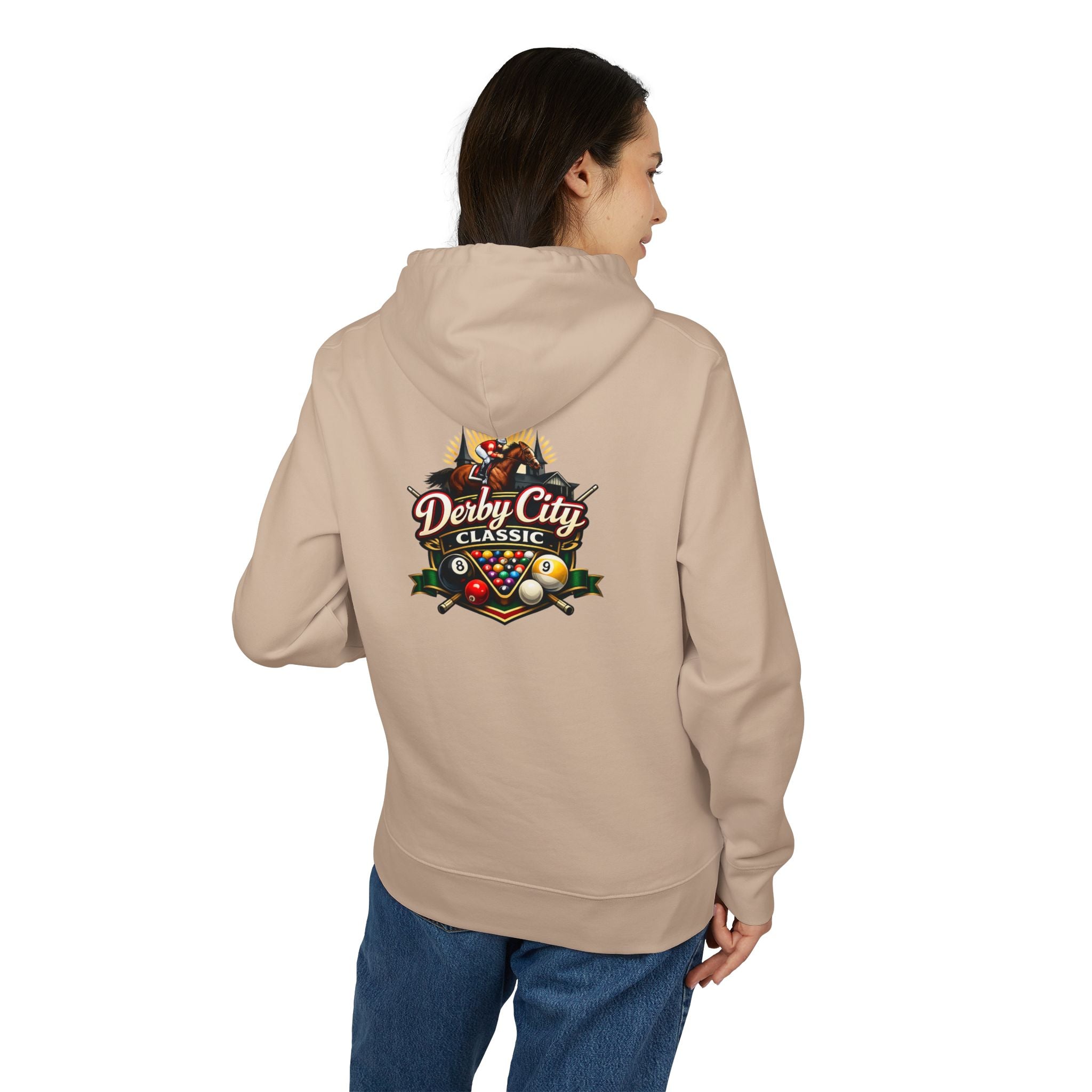 Derby City Classic Hoodie — Retro Logo Pullover for Basketball Fans