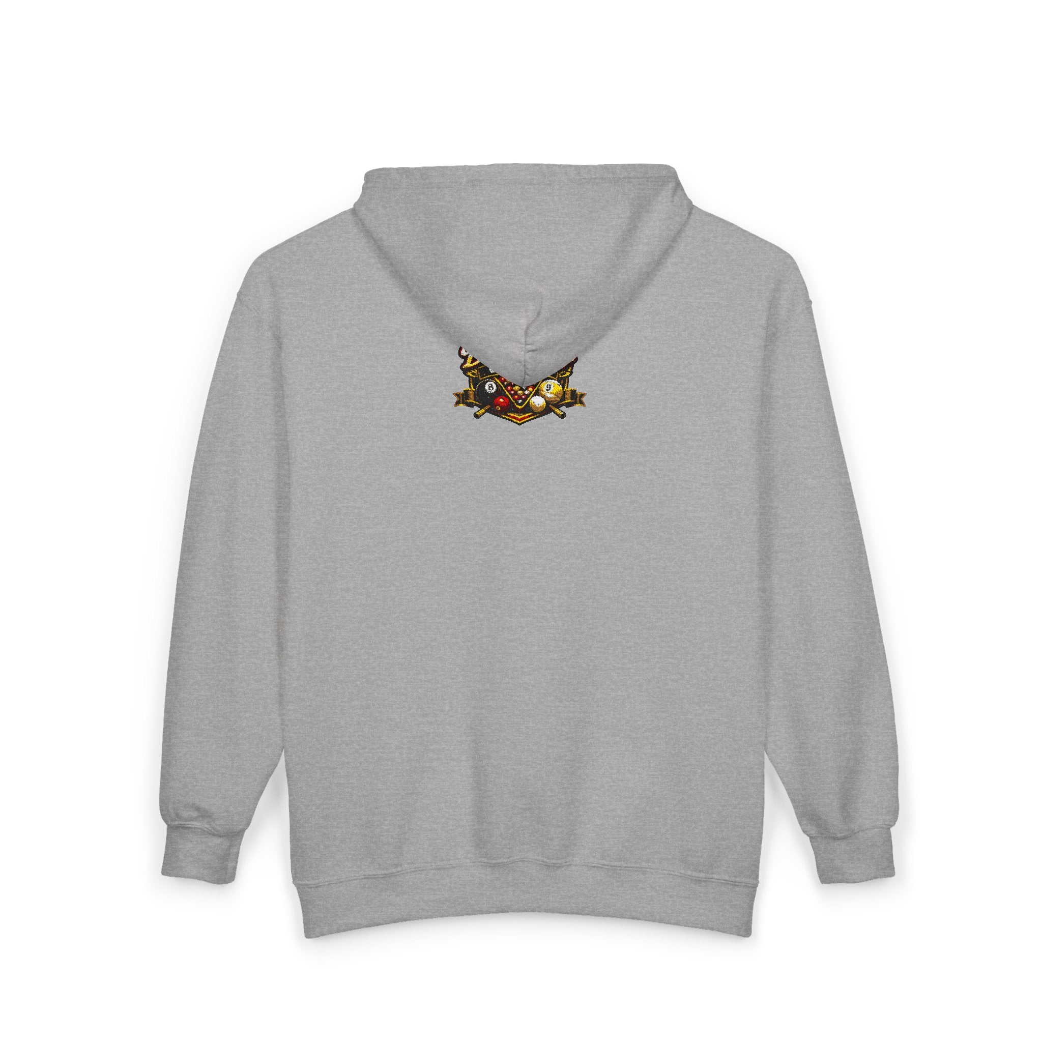 Fendlay/ Custom Derby logo Pool Player Hoodie | Full Zip Hooded Sweatshirt