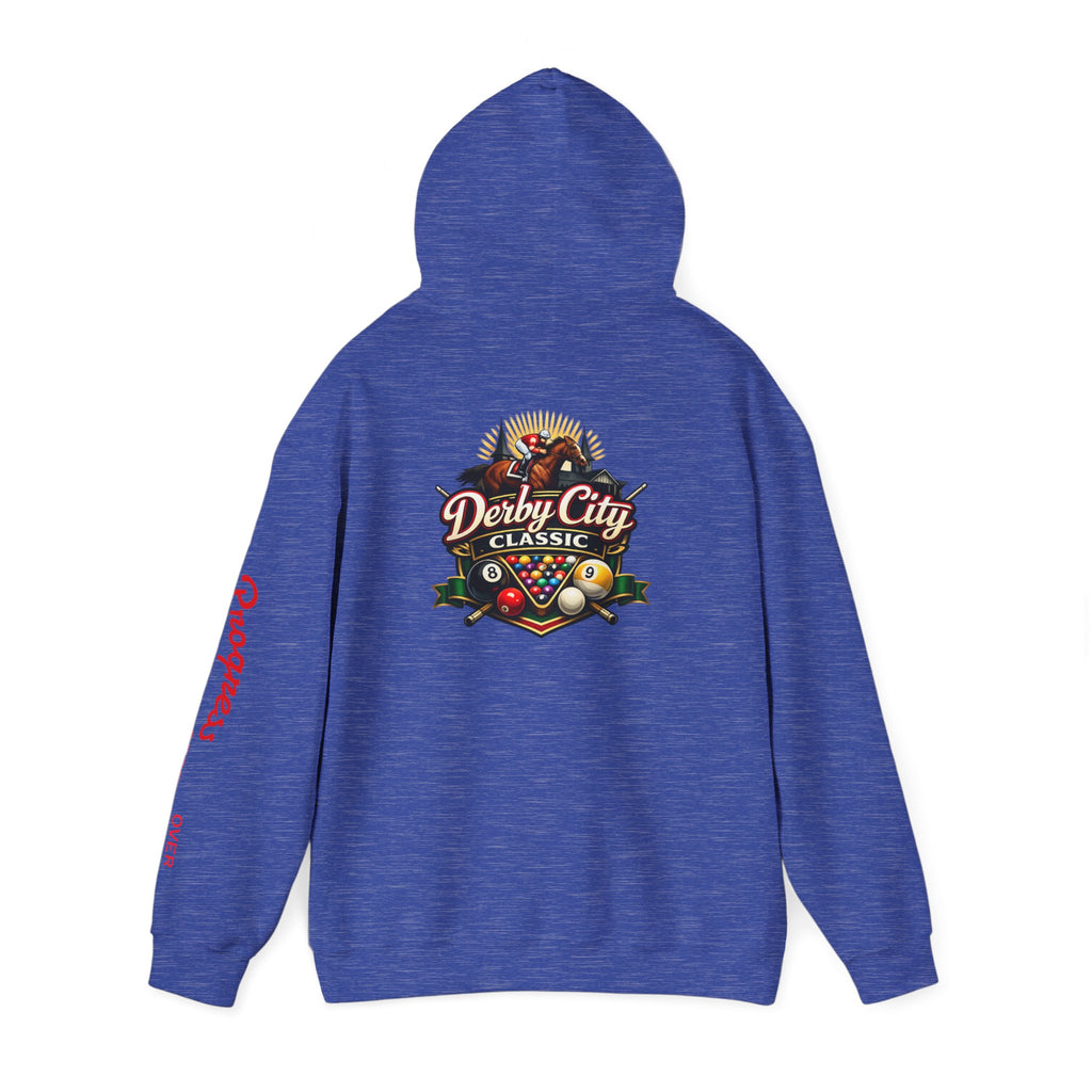 Fendlay Derby City Classic Custom Logo Pool Logo Hoodie | Pool Player Photo Embroidery