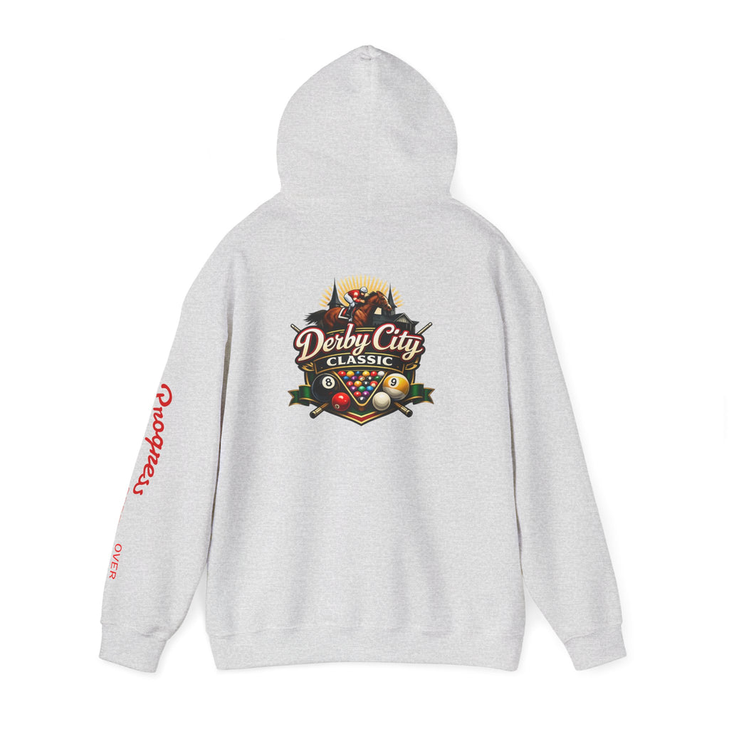 Fendlay Derby City Classic Custom Logo Pool Logo Hoodie | Pool Player Photo Embroidery