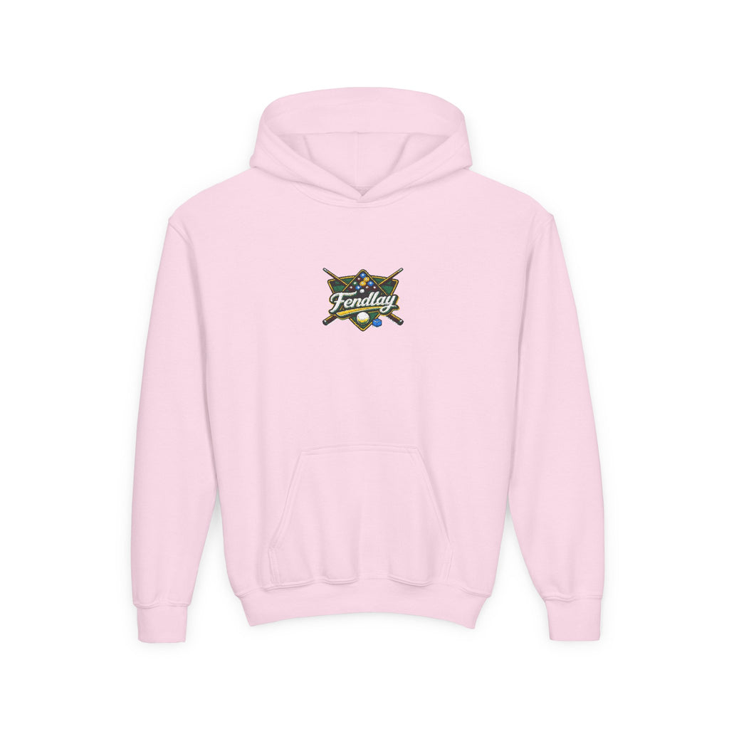 Fendlay Logo Youth Hoodie | Sports Team Emblem