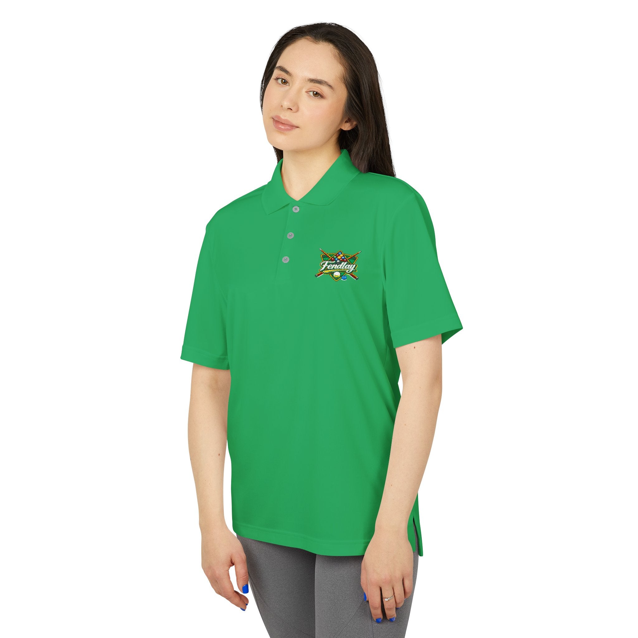 Tropical  Patch Polo | Performance Golf Shirt