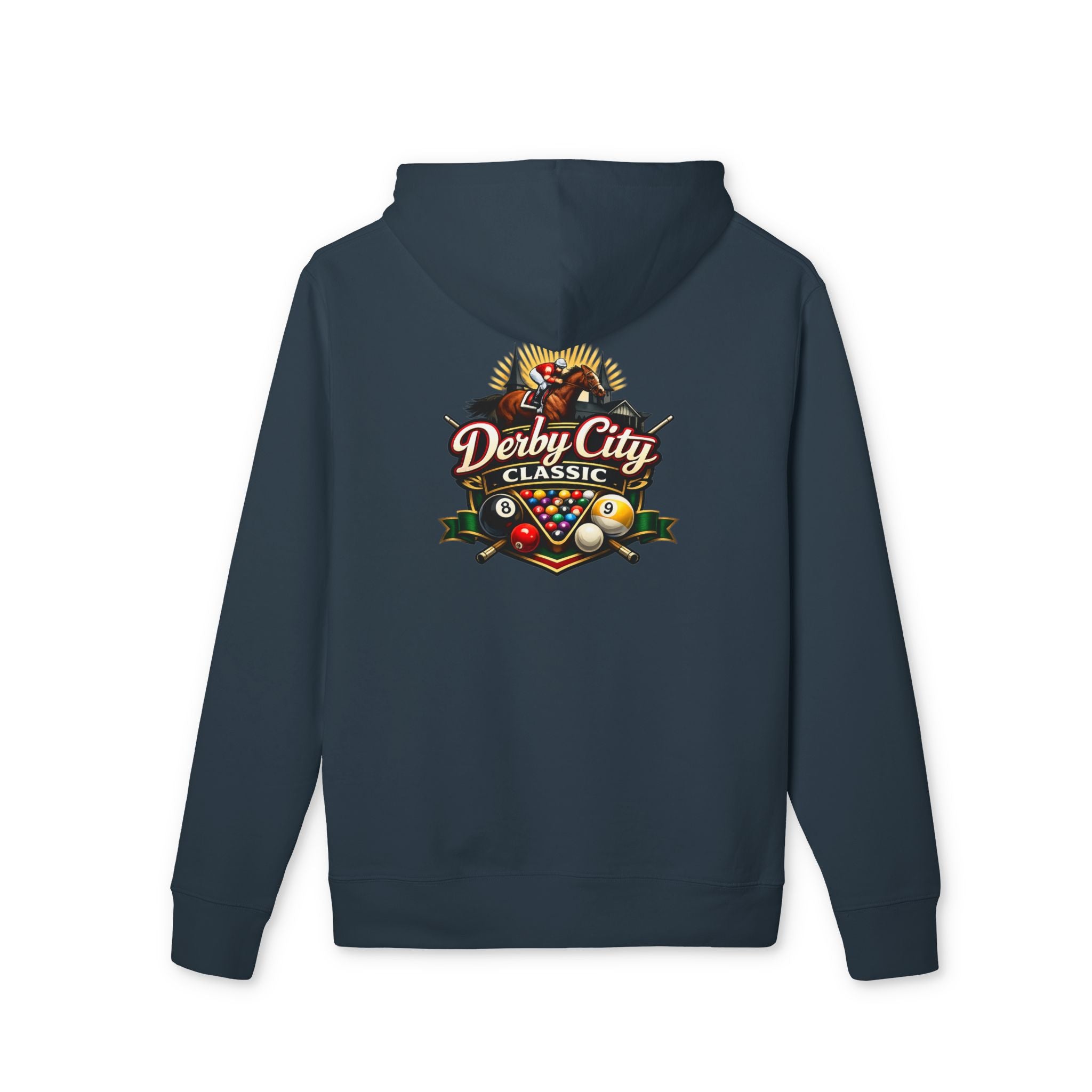 Derby City Classic Hoodie — Retro Logo Pullover for Basketball Fans