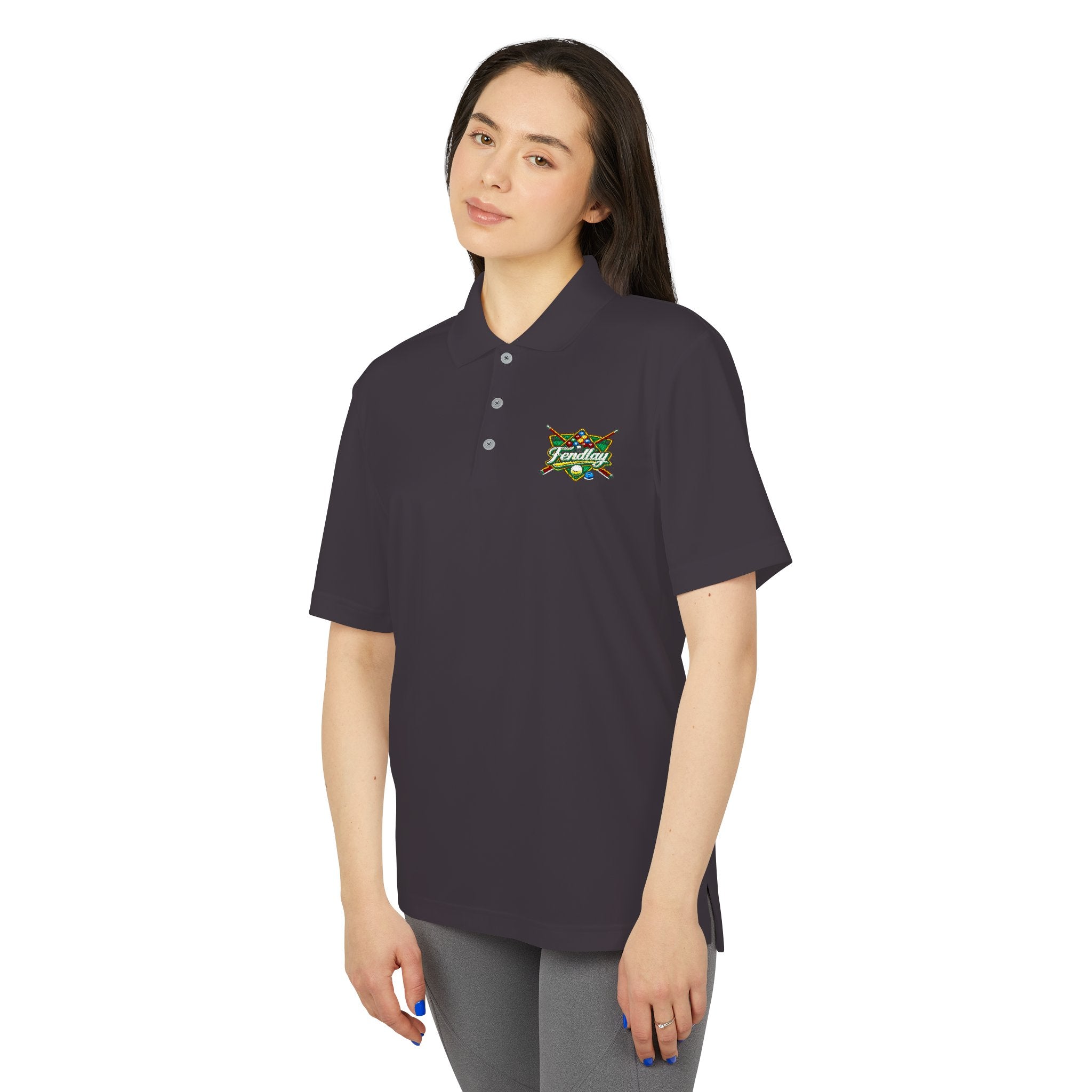 Tropical  Patch Polo | Performance Golf Shirt